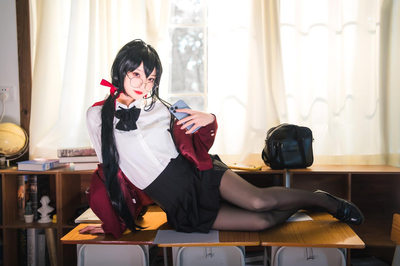 图片[17]-狐玖玖 碧蓝航线 大凤JK [18P] – 速更版-美库