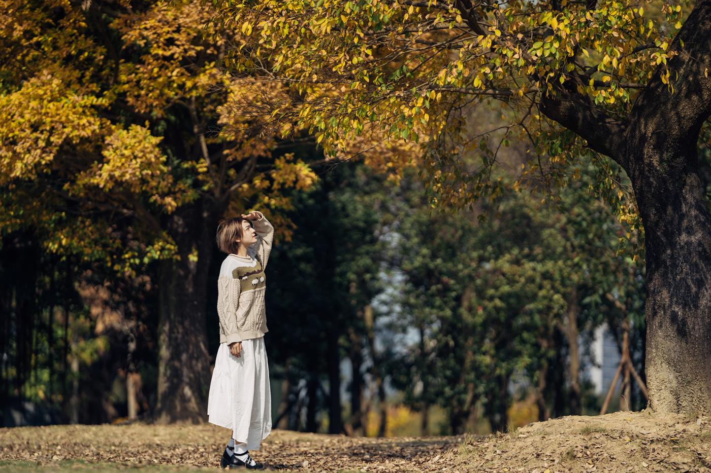 图片[28]-[YITUYU艺图语] 2022.01.25 暖冬银杏，18岁的素颜女孩 dudu [35P] – 速更版-美库