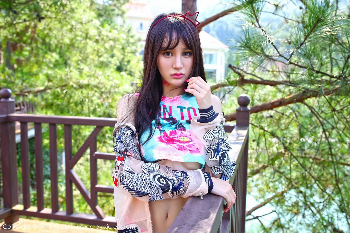 图片[19]-[FEILIN嗲囡囡] 2016.09.13 VOL.053 Cheryl青树 [28P] – 速更版-美库