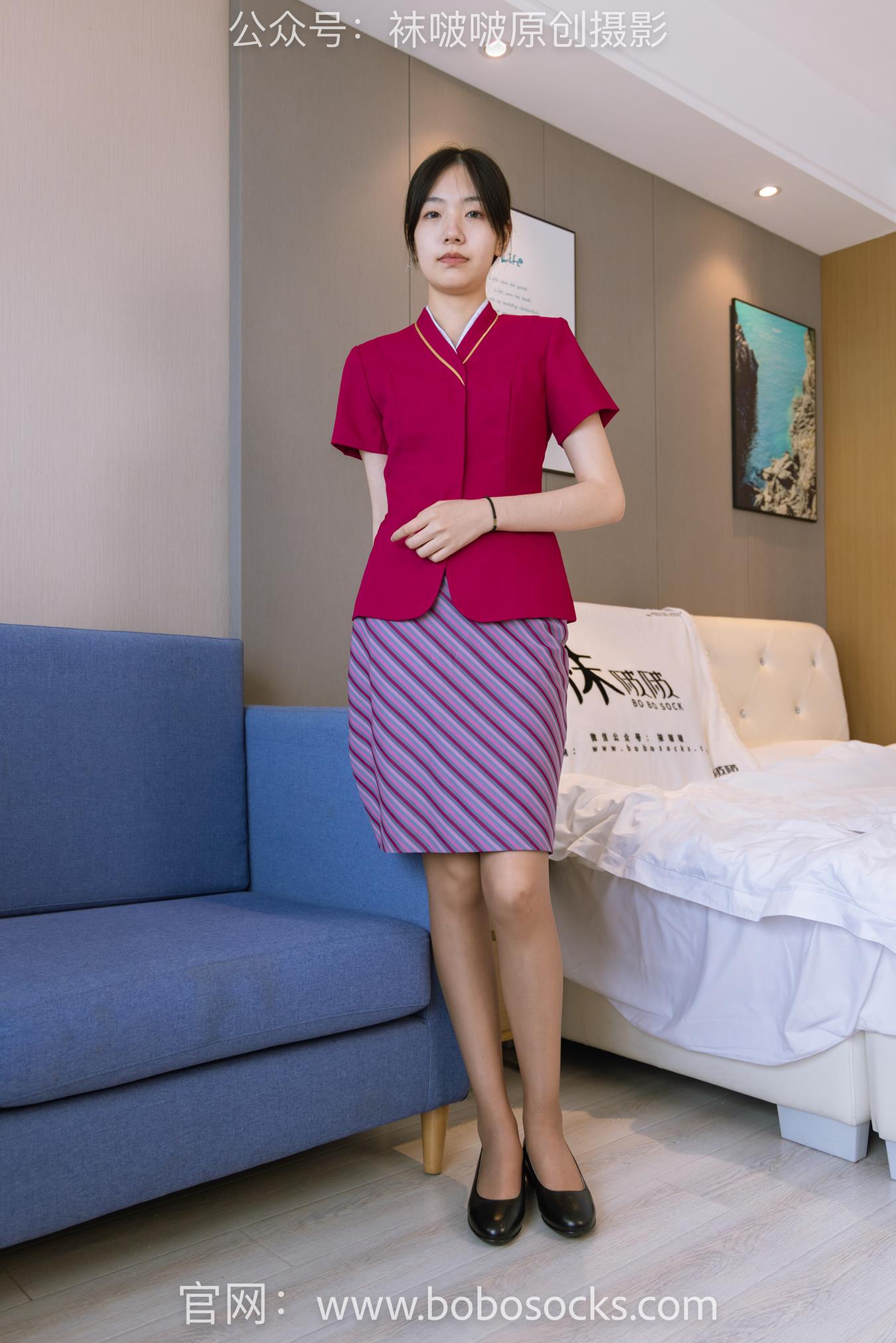 图片[29]-[BoBoSocks袜啵啵]NO.159 小甜豆-平底鞋、咖啡丝、空姐制服 (1) [72P] – 速更版-美库