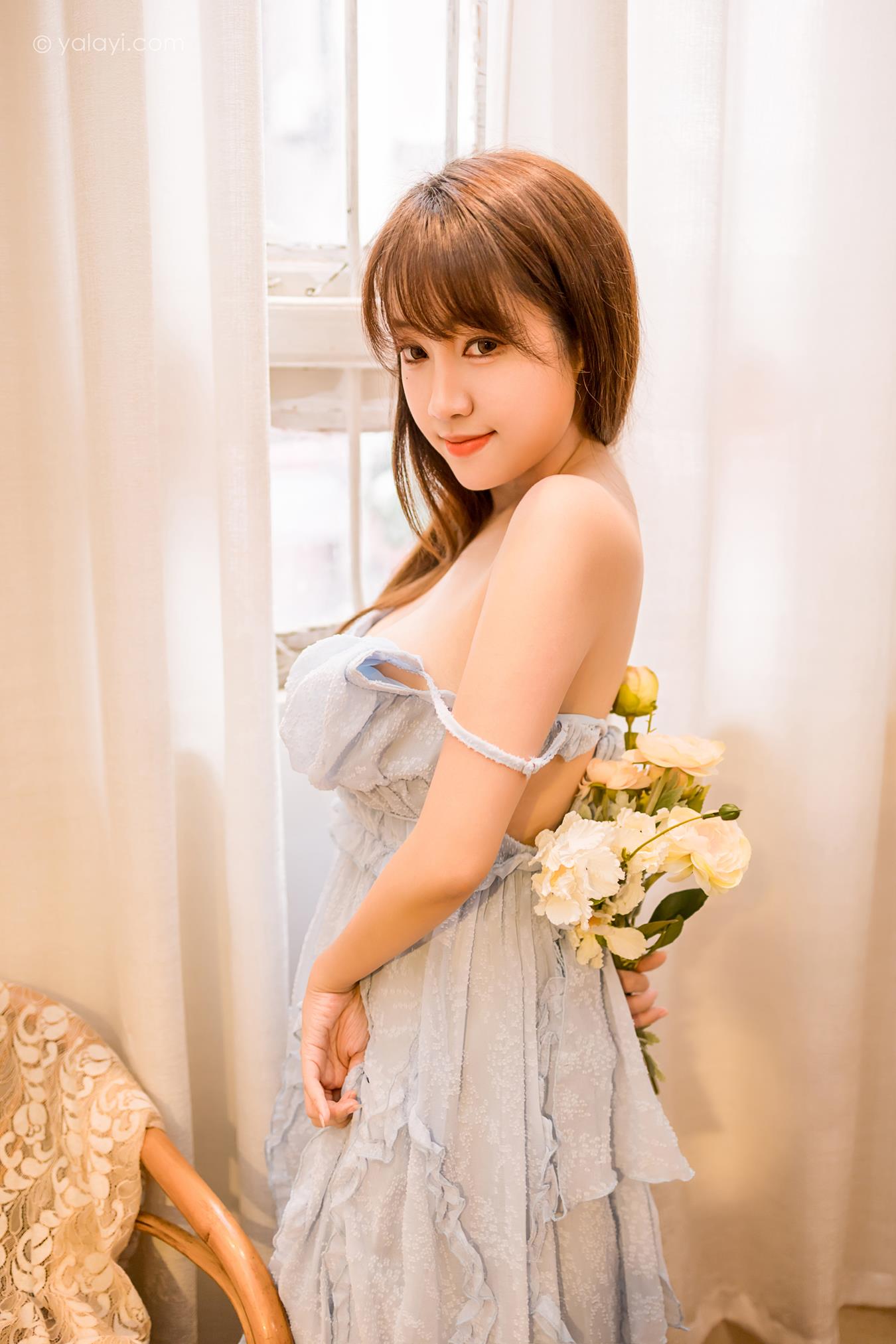 图片[17]-[YALAYI雅拉伊]2022.12.30 NO.994 蓝色妖姬 虞艺[45+1P] – 速更版-美库