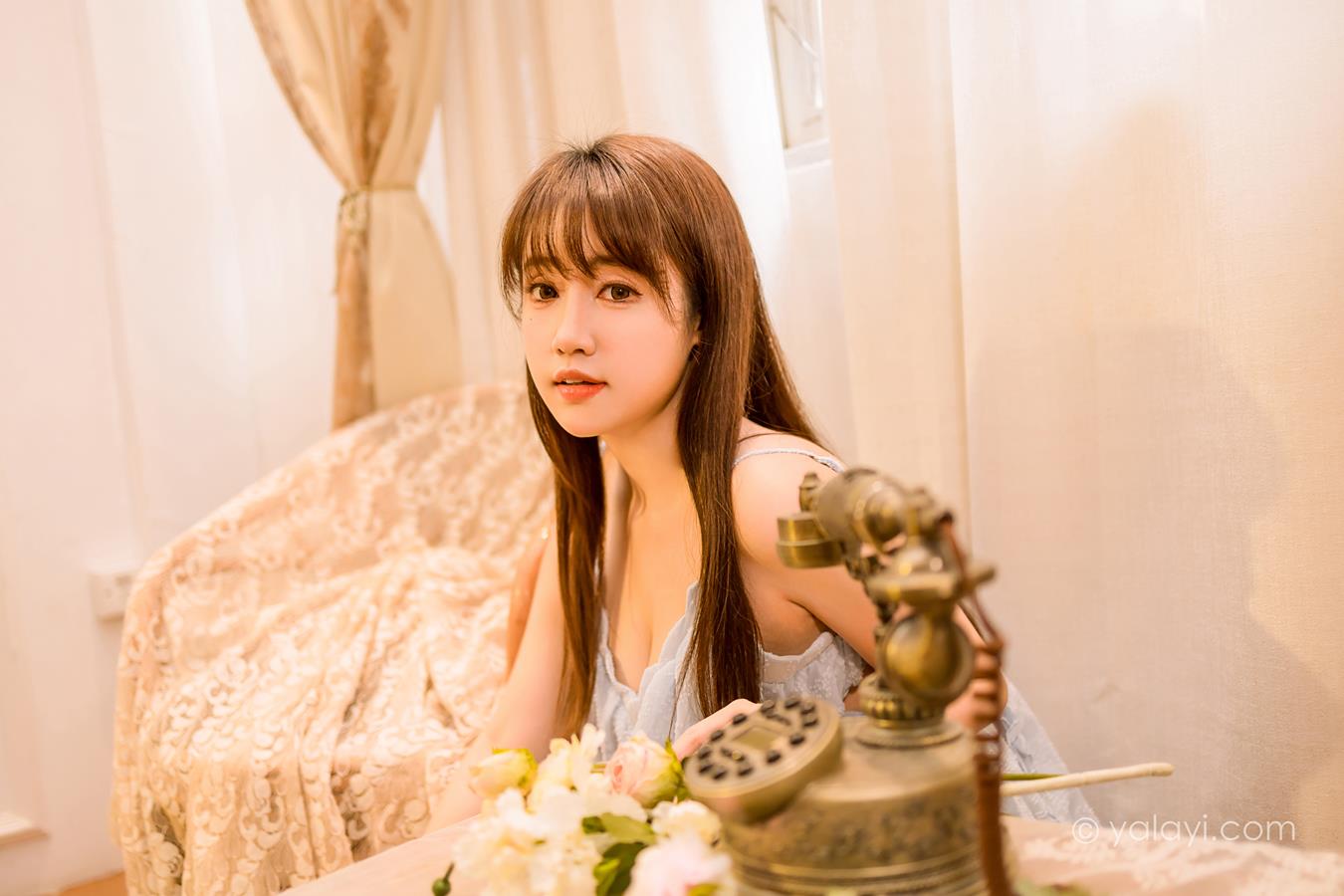 图片[19]-[YALAYI雅拉伊]2022.12.30 NO.994 蓝色妖姬 虞艺[45+1P] – 速更版-美库