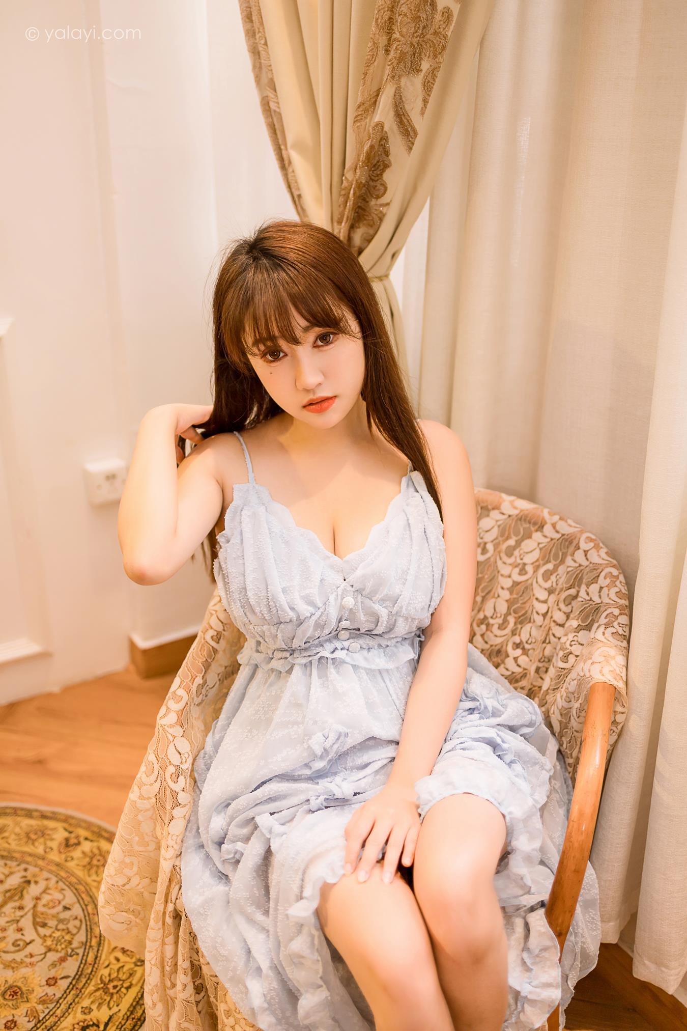 图片[22]-[YALAYI雅拉伊]2022.12.30 NO.994 蓝色妖姬 虞艺[45+1P] – 速更版-美库