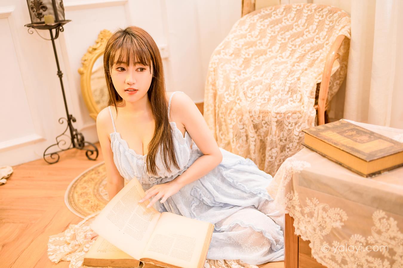 图片[39]-[YALAYI雅拉伊]2022.12.30 NO.994 蓝色妖姬 虞艺[45+1P] – 速更版-美库