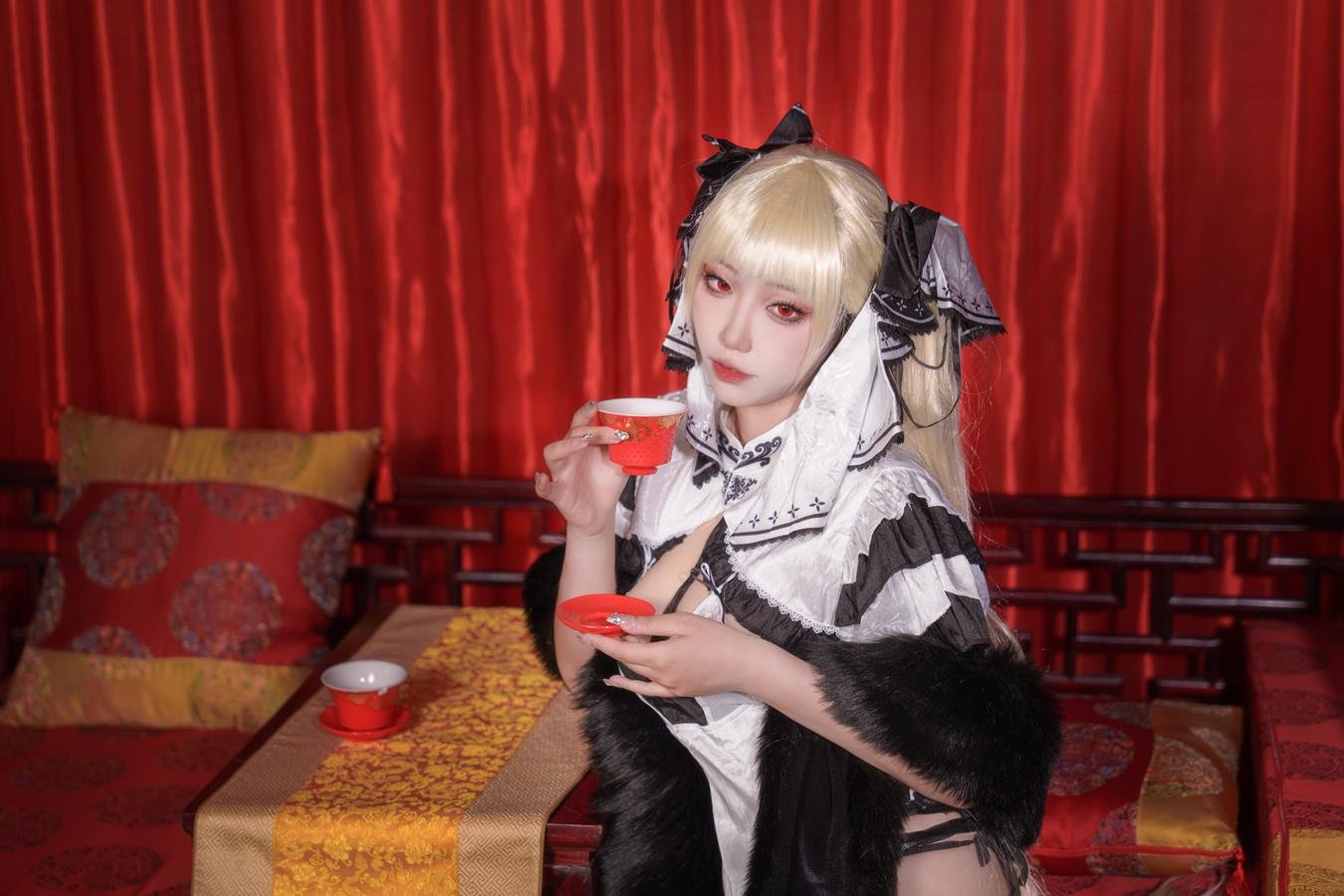 图片[18]-Ho_biiibo 可畏旗袍 [19P] – 速更版-美库