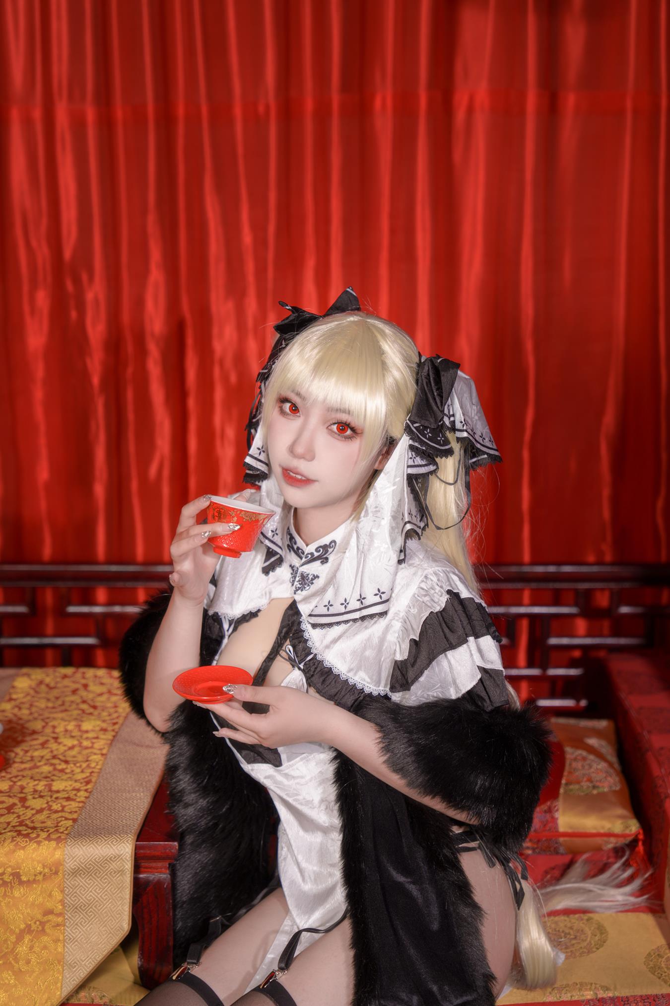 图片[19]-Ho_biiibo 可畏旗袍 [19P] – 速更版-美库