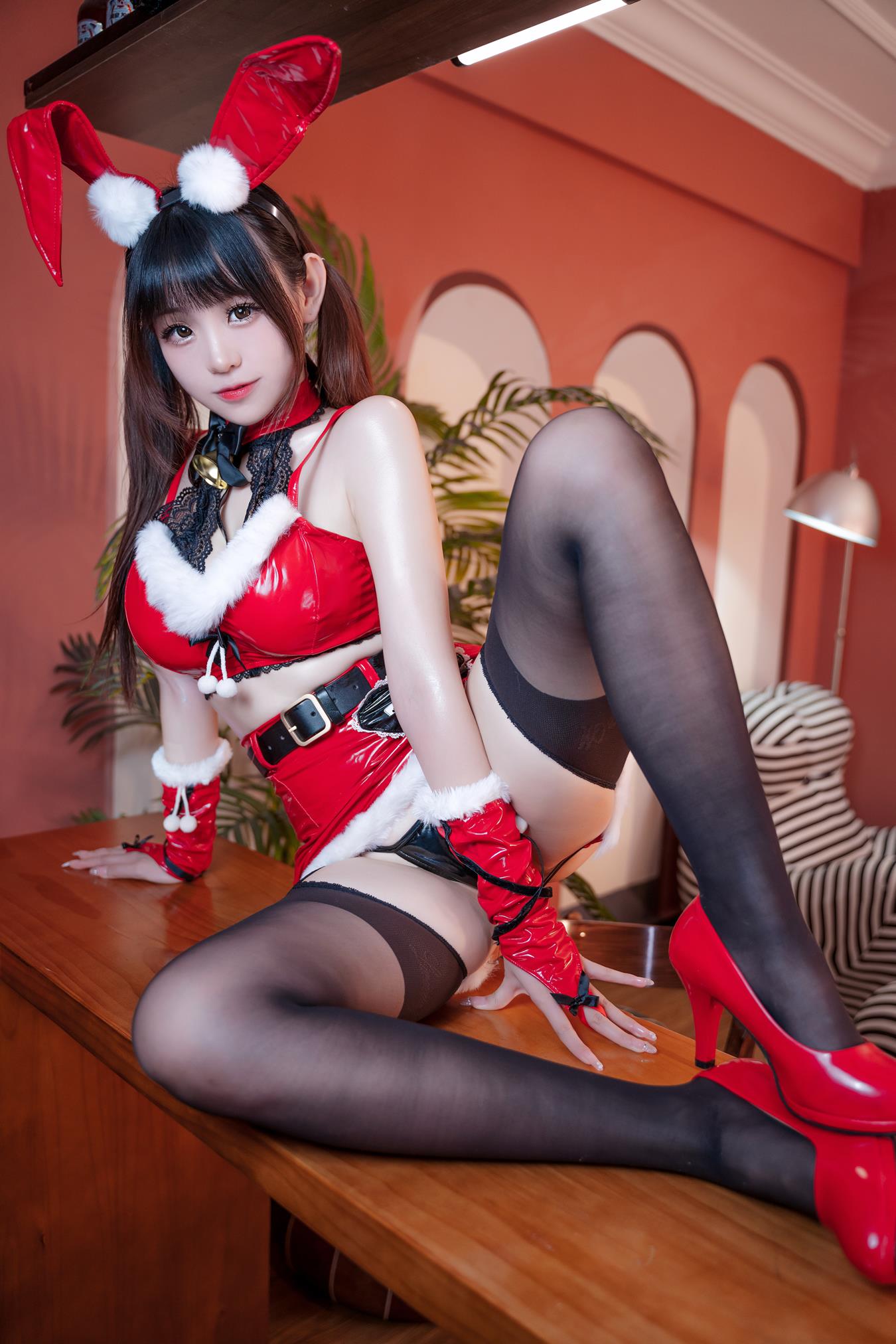 图片[12]-miko酱ww  圣诞兔兔 [21P] – 速更版-美库