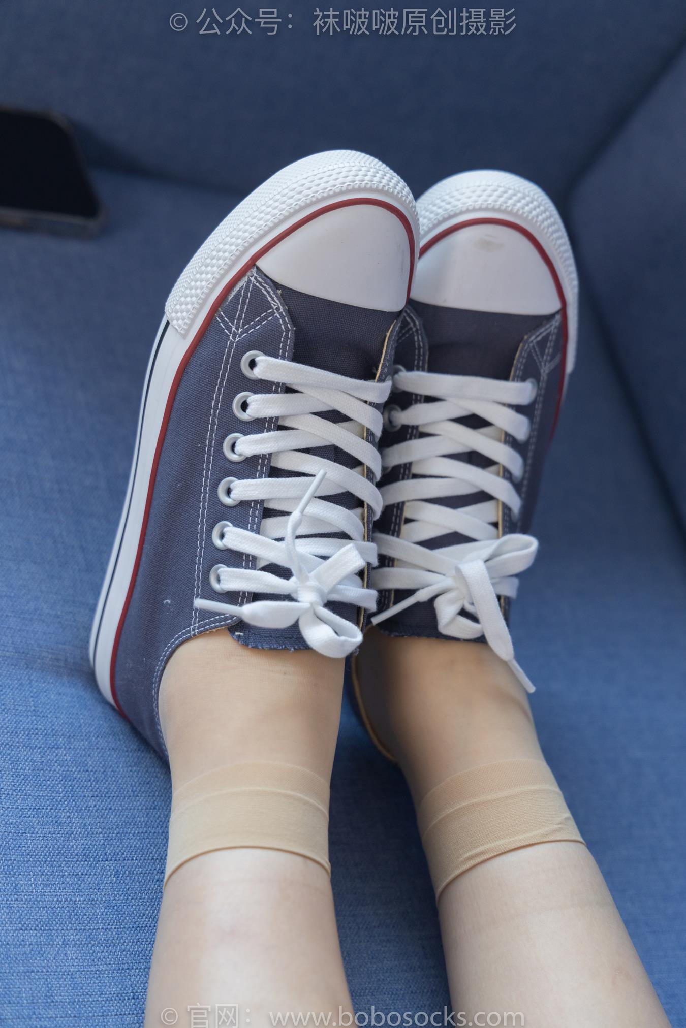 图片[27]-[BoBoSocks袜啵啵]NO.160 小淳-匡威板鞋、黑皮鞋、短肉丝、白丝小腿袜 （1）[64P] – 速更版-美库