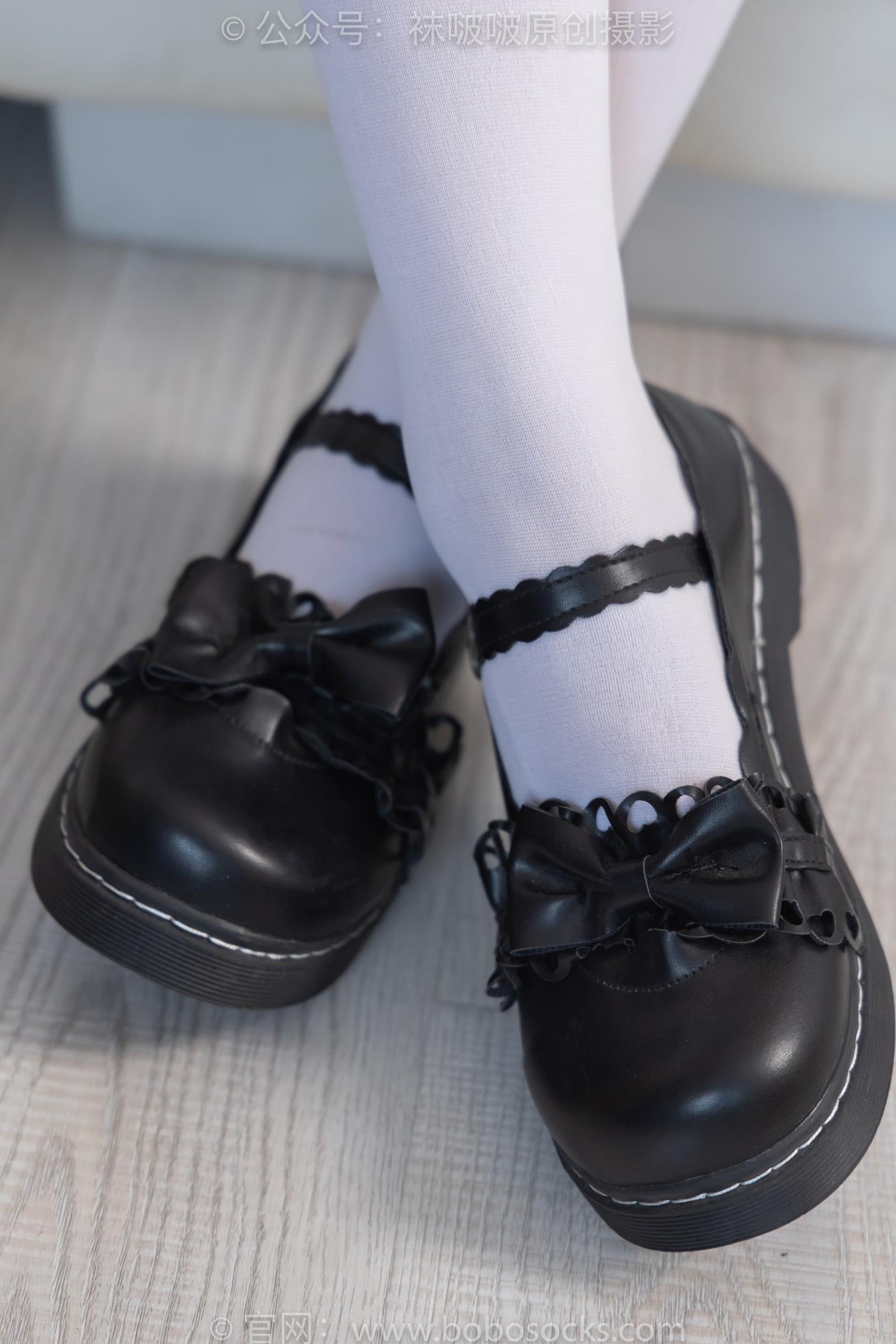 图片[19]-[BoBoSocks袜啵啵]NO.160 小淳-匡威板鞋、黑皮鞋、短肉丝、白丝小腿袜 （2）[76P] – 速更版-美库