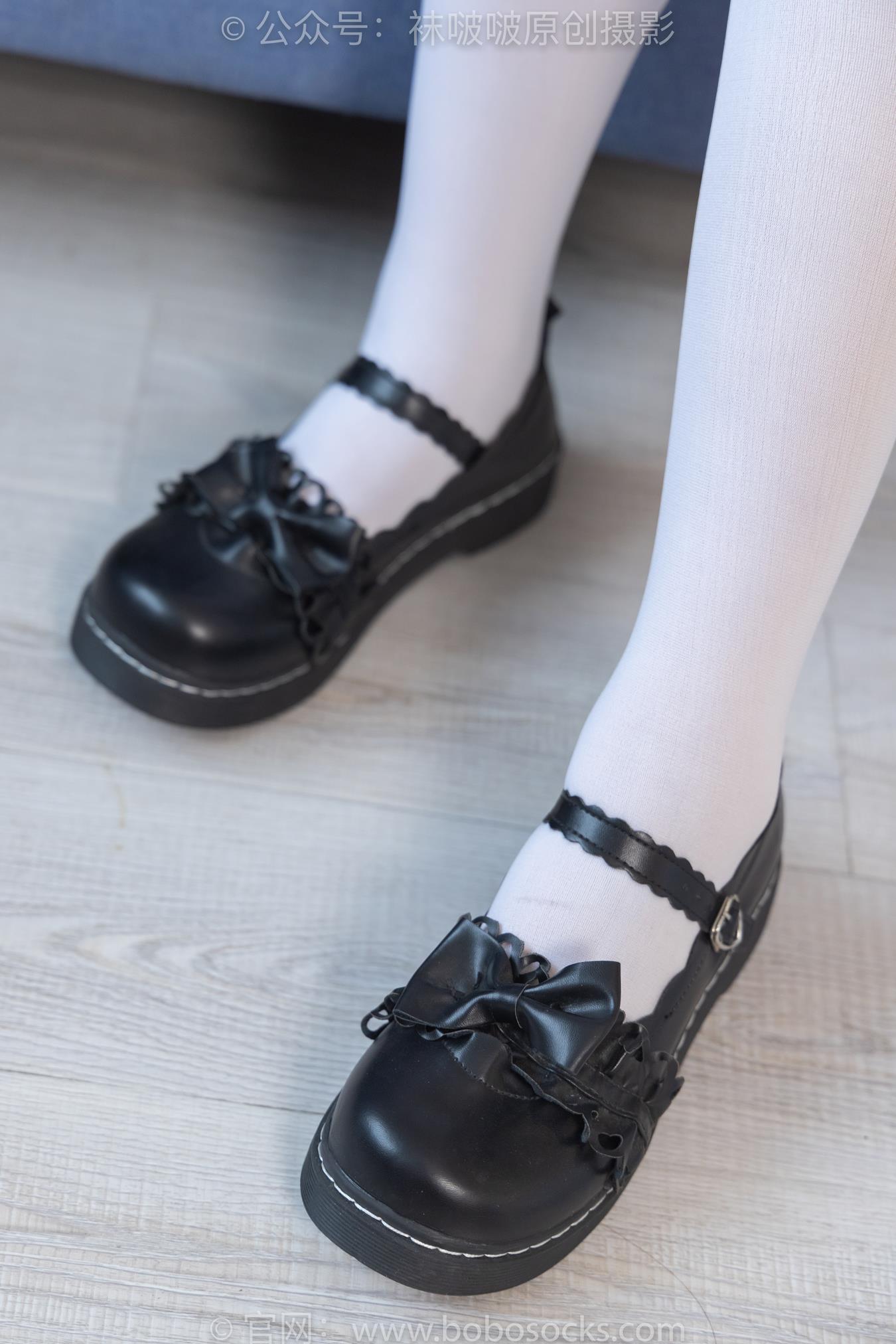图片[25]-[BoBoSocks袜啵啵]NO.160 小淳-匡威板鞋、黑皮鞋、短肉丝、白丝小腿袜 （2）[76P] – 速更版-美库