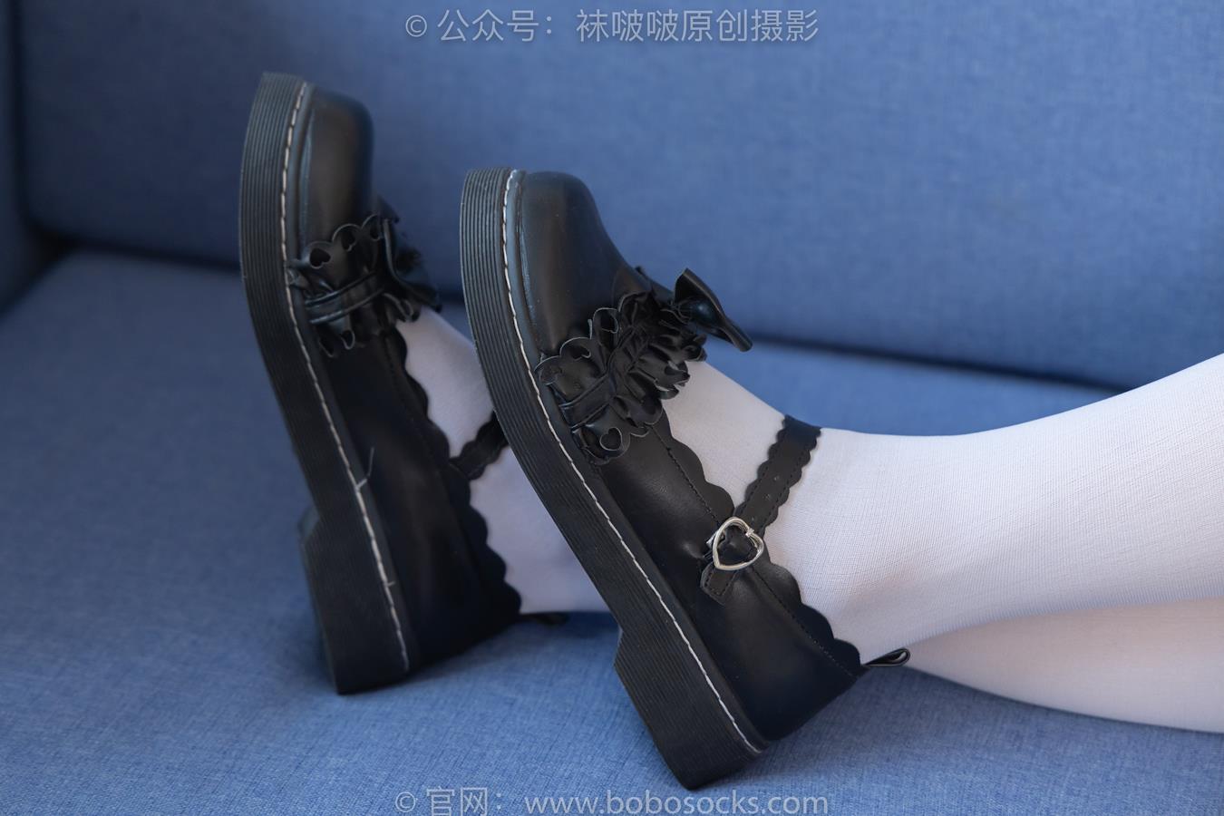 图片[27]-[BoBoSocks袜啵啵]NO.160 小淳-匡威板鞋、黑皮鞋、短肉丝、白丝小腿袜 （2）[76P] – 速更版-美库