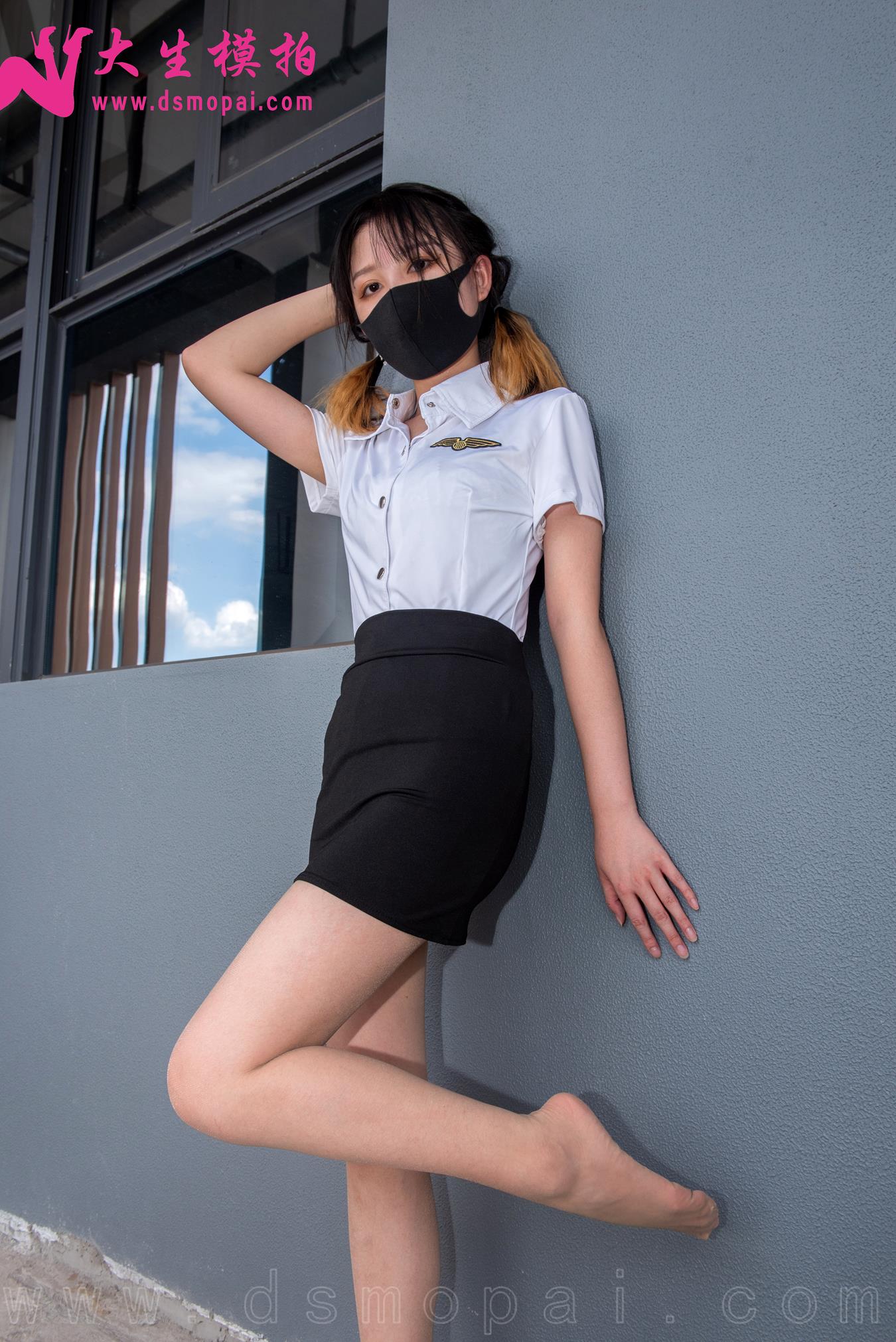 图片[12]-大生模拍 NO.288 兰兰 双马尾OL装[50P] – 速更版-美库