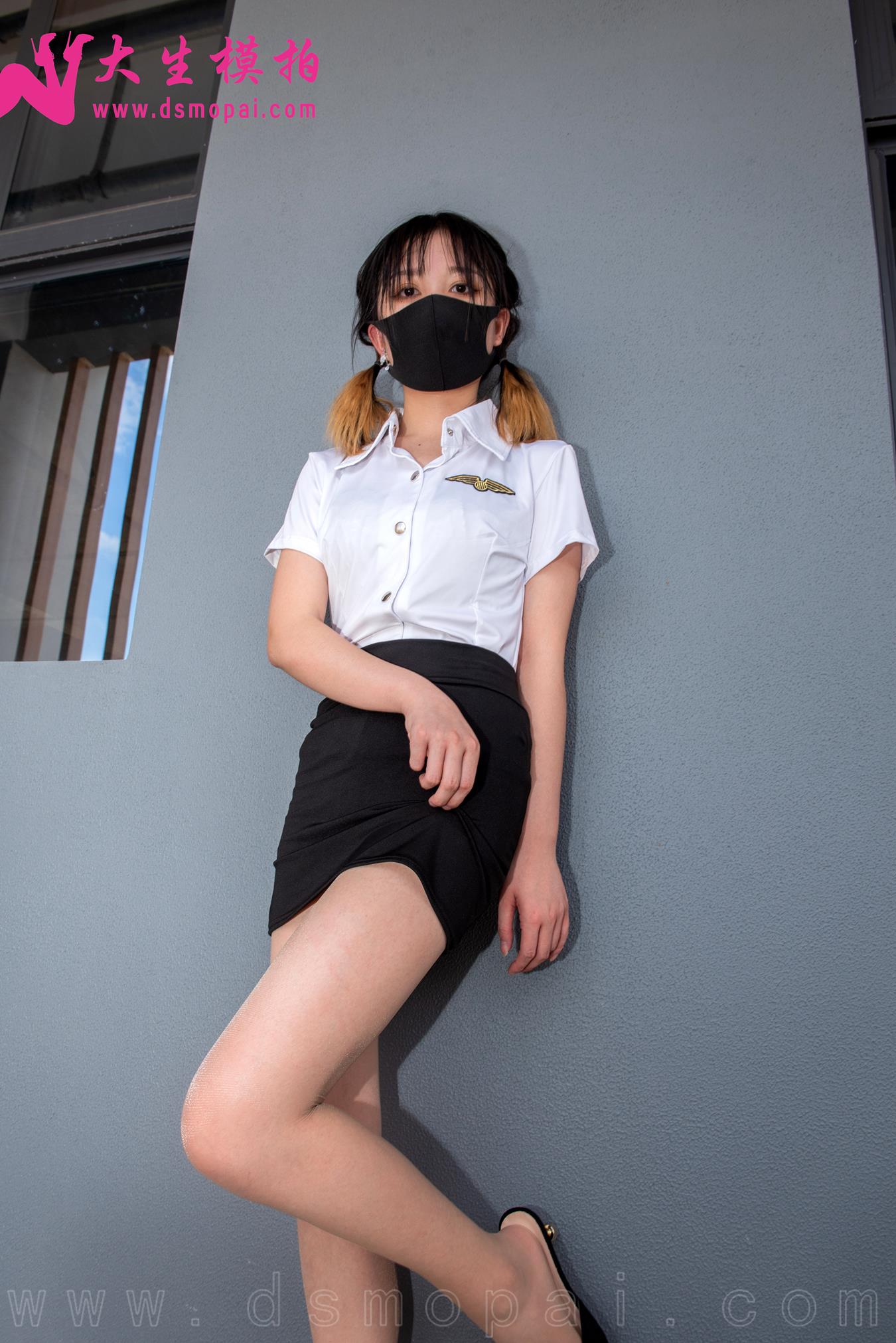 图片[21]-大生模拍 NO.288 兰兰 双马尾OL装[50P] – 速更版-美库