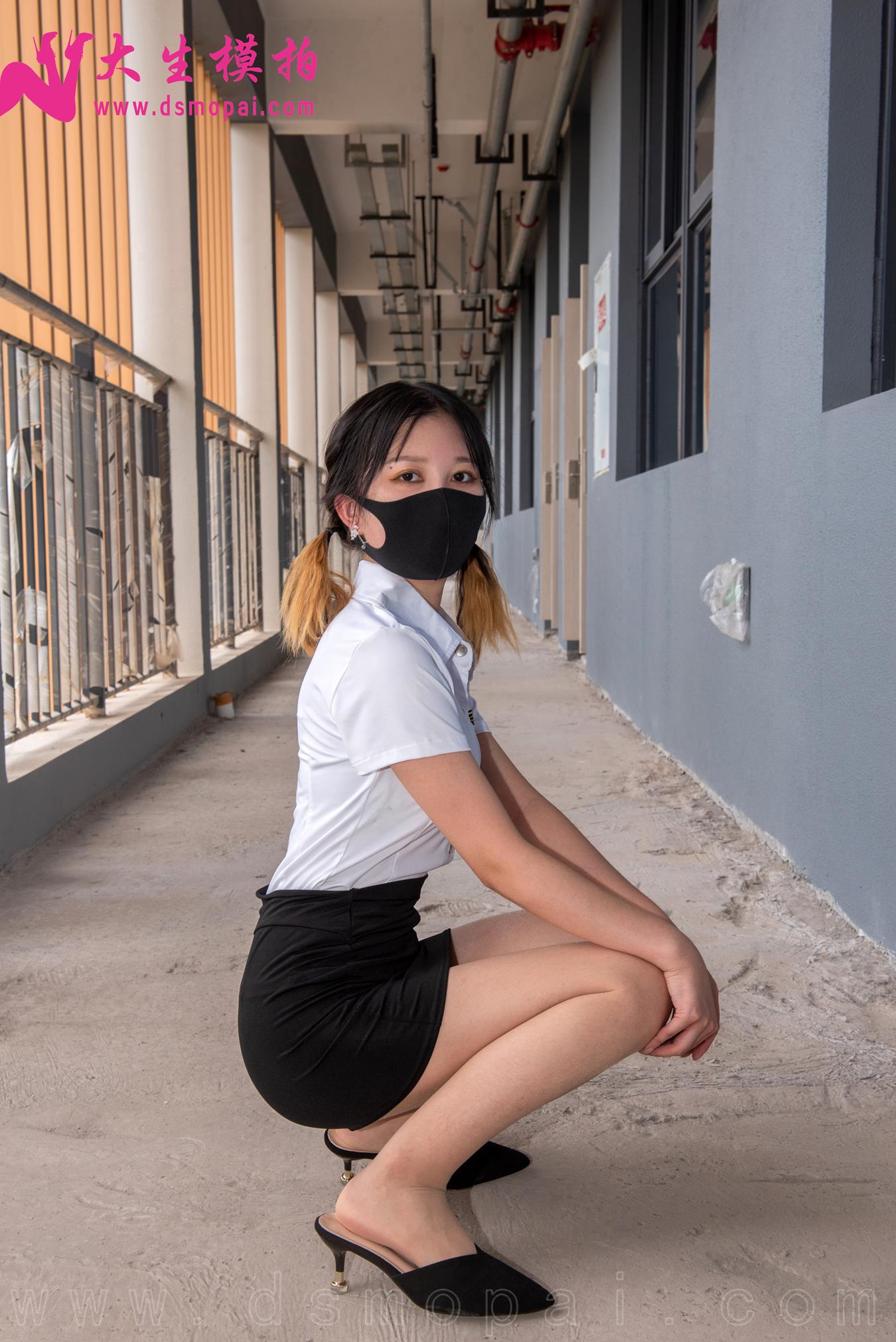 图片[27]-大生模拍 NO.288 兰兰 双马尾OL装[50P] – 速更版-美库
