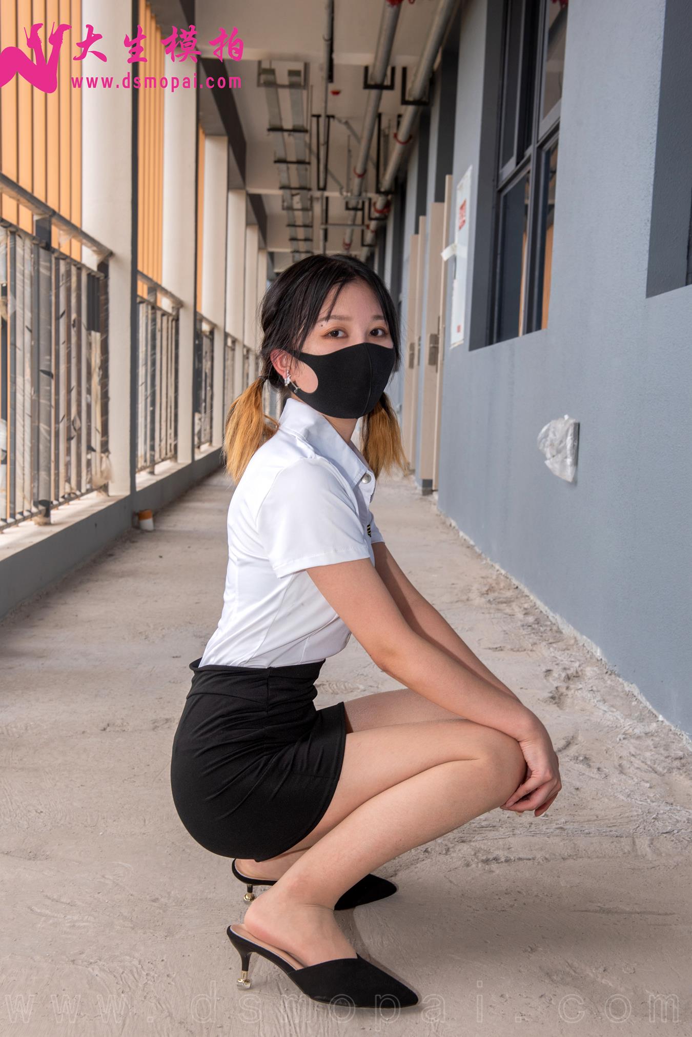图片[28]-大生模拍 NO.288 兰兰 双马尾OL装[50P] – 速更版-美库