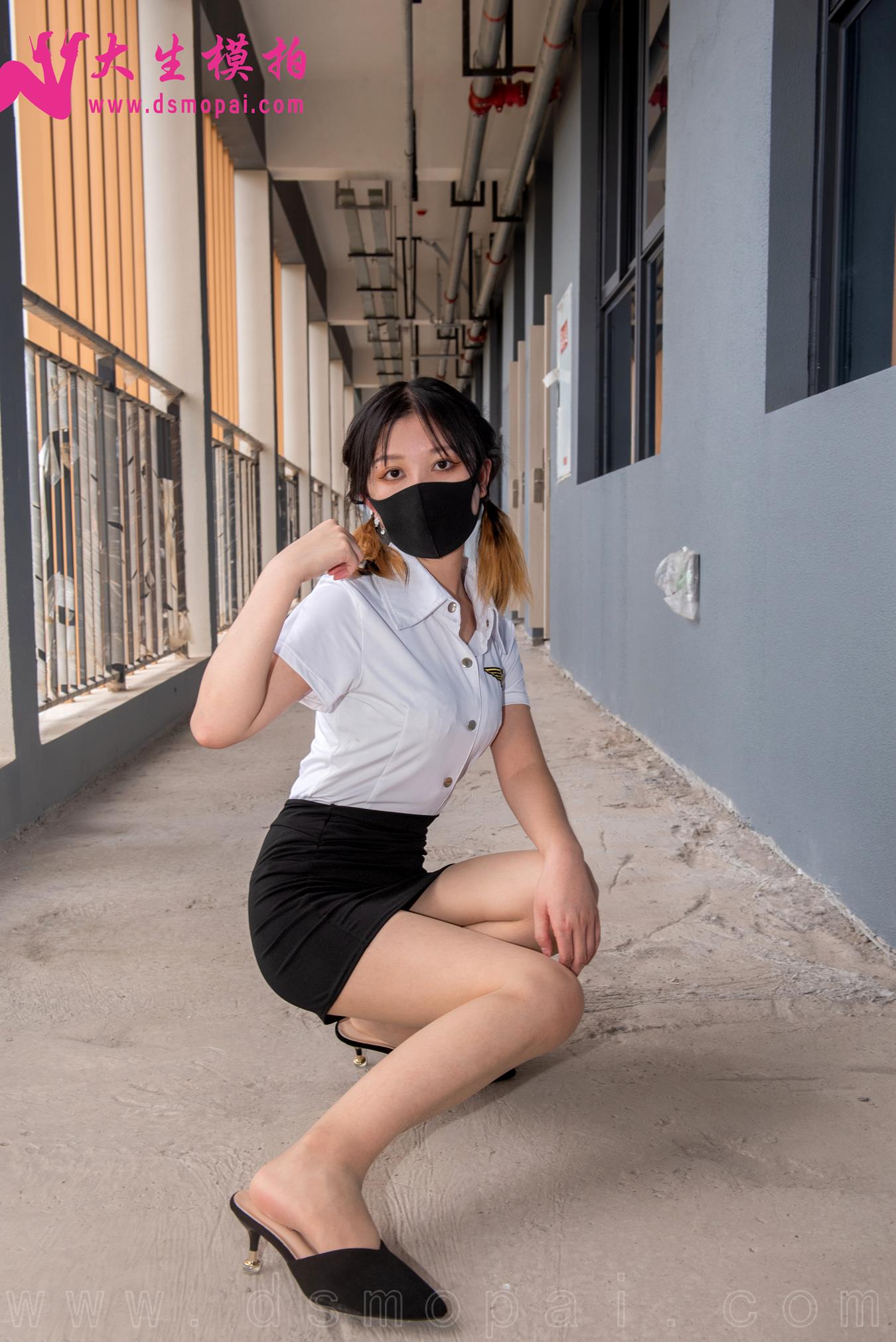 图片[30]-大生模拍 NO.288 兰兰 双马尾OL装[50P] – 速更版-美库