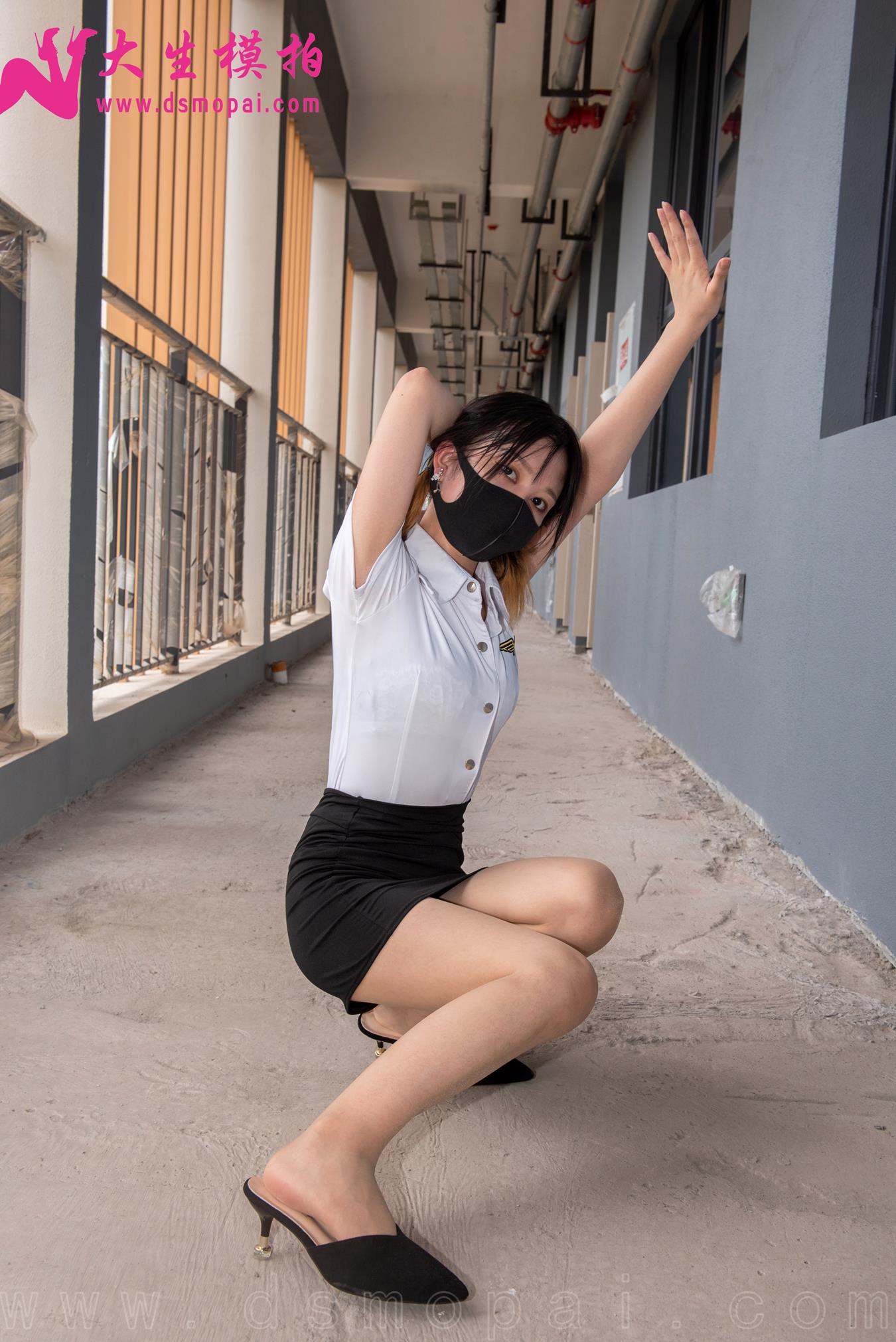 图片[31]-大生模拍 NO.288 兰兰 双马尾OL装[50P] – 速更版-美库