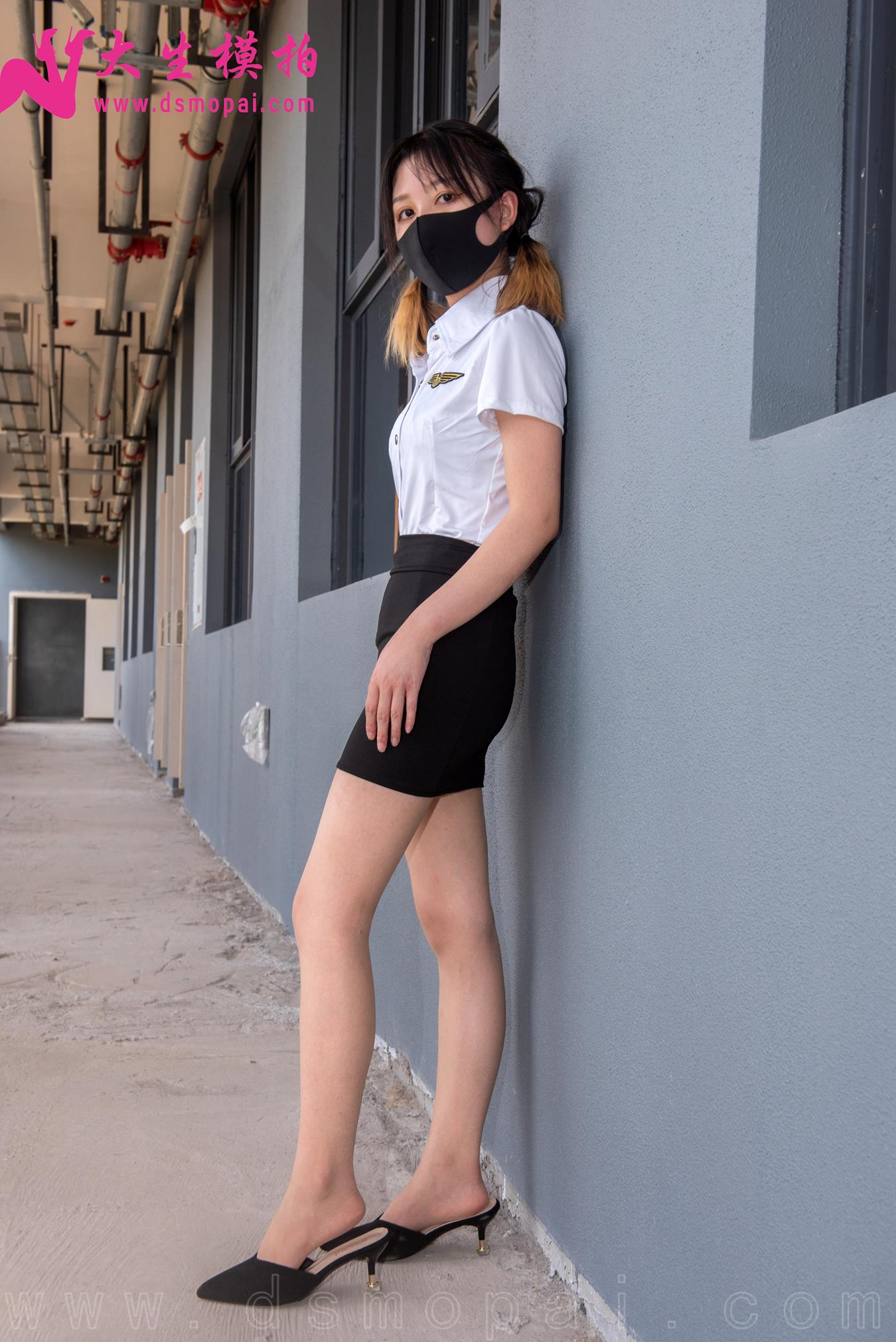 图片[49]-大生模拍 NO.288 兰兰 双马尾OL装[50P] – 速更版-美库