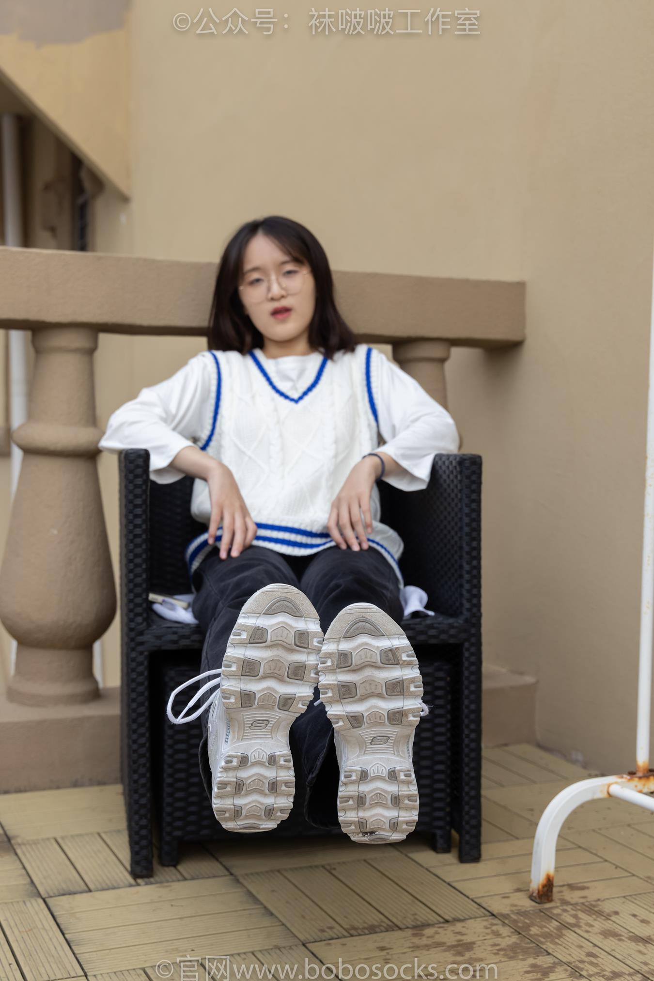 图片[14]-[BoBoSocks袜啵啵]积分限定作品 NO.007 熊熊-运动鞋、白棉袜、裸足[134P] – 速更版-美库