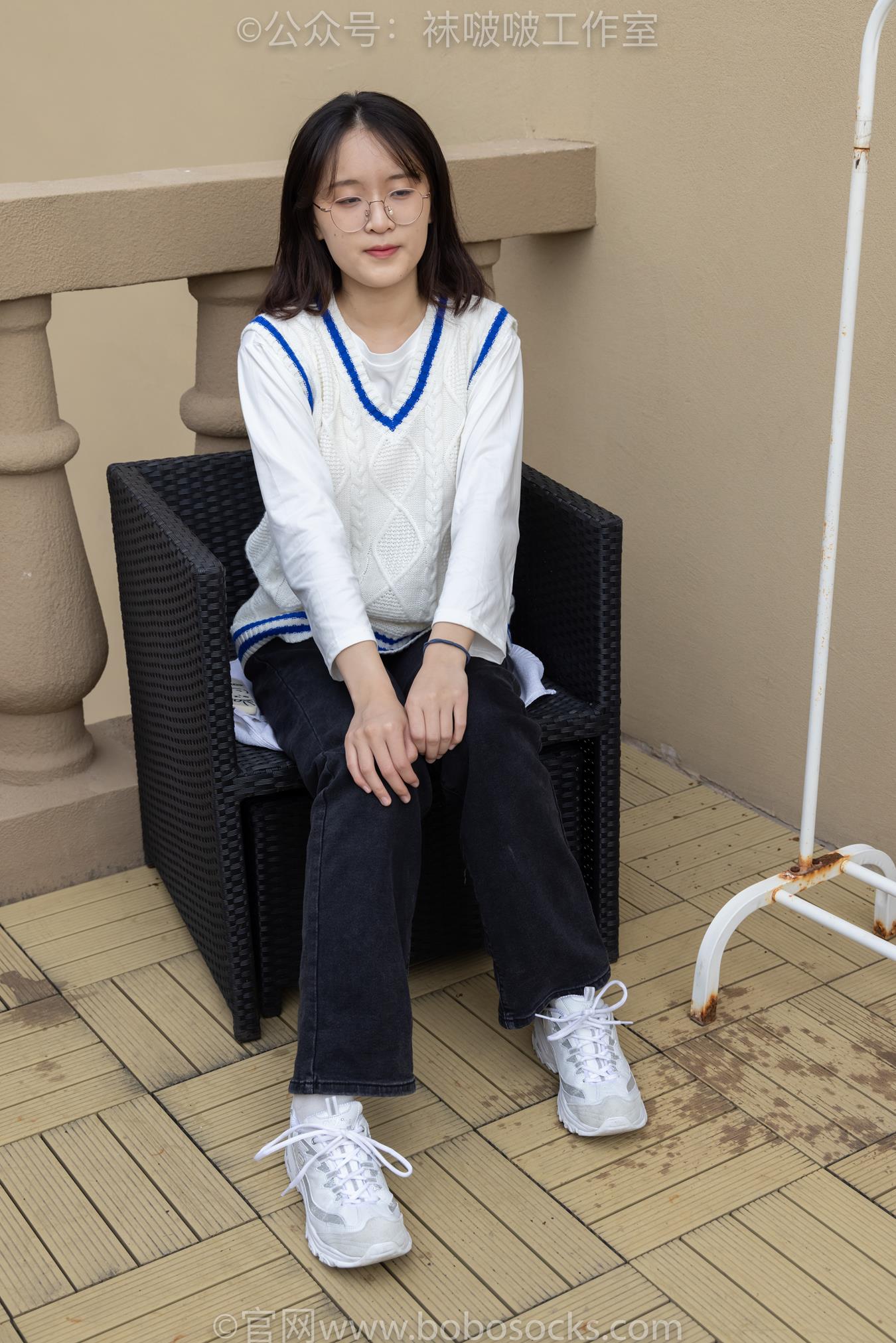 图片[18]-[BoBoSocks袜啵啵]积分限定作品 NO.007 熊熊-运动鞋、白棉袜、裸足[134P] – 速更版-美库
