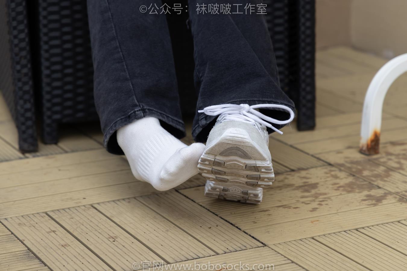 图片[22]-[BoBoSocks袜啵啵]积分限定作品 NO.007 熊熊-运动鞋、白棉袜、裸足[134P] – 速更版-美库