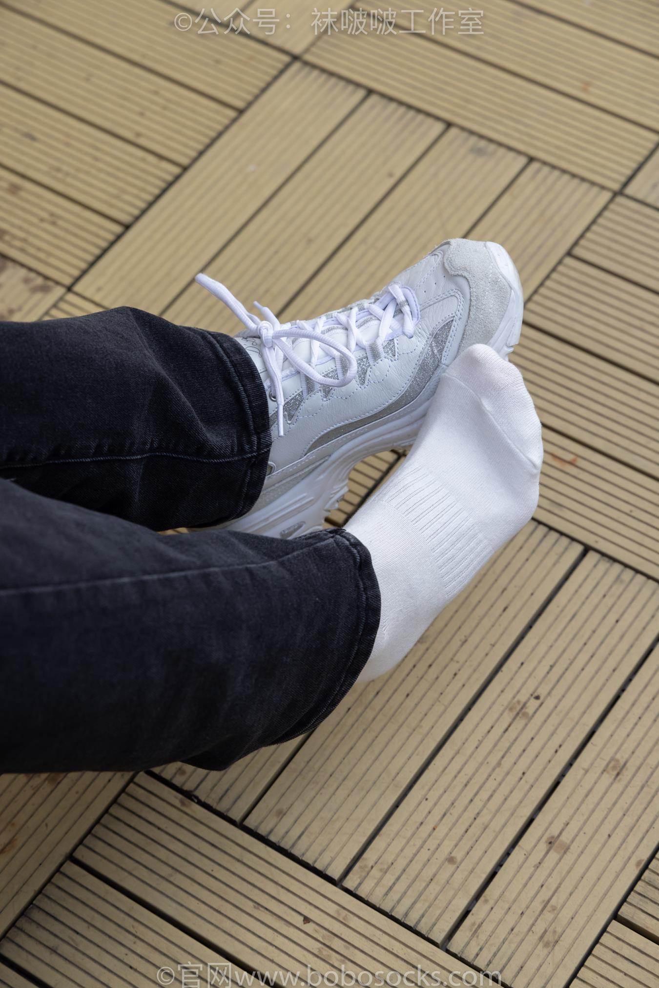 图片[25]-[BoBoSocks袜啵啵]积分限定作品 NO.007 熊熊-运动鞋、白棉袜、裸足[134P] – 速更版-美库