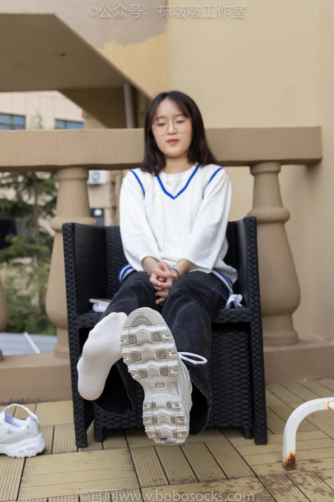 图片[26]-[BoBoSocks袜啵啵]积分限定作品 NO.007 熊熊-运动鞋、白棉袜、裸足[134P] – 速更版-美库