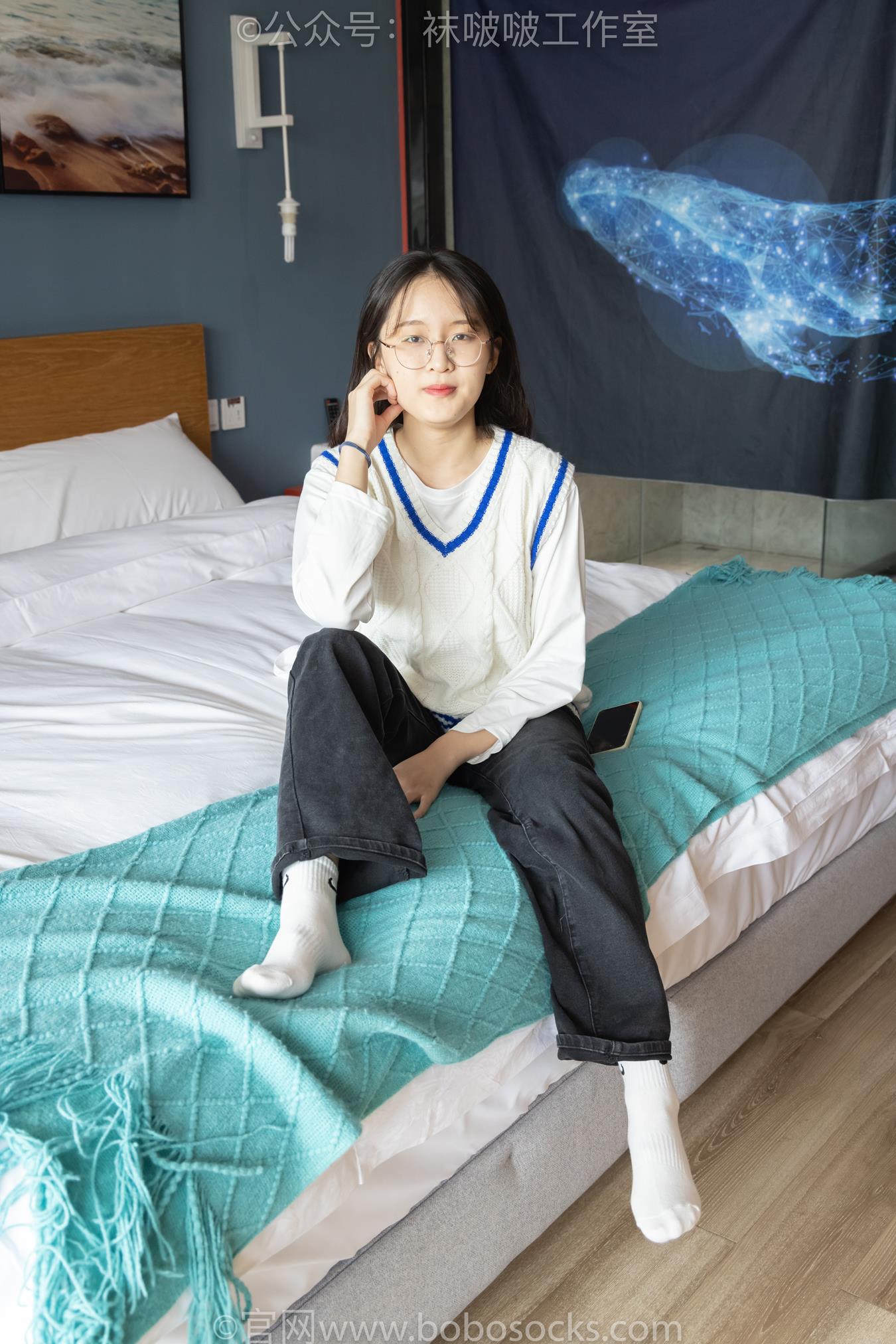 图片[59]-[BoBoSocks袜啵啵]积分限定作品 NO.007 熊熊-运动鞋、白棉袜、裸足[134P] – 速更版-美库