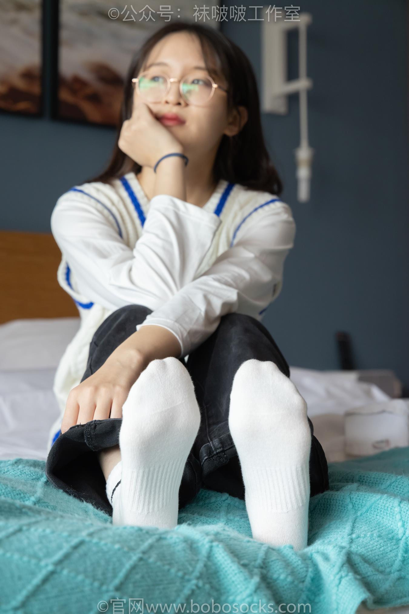 图片[62]-[BoBoSocks袜啵啵]积分限定作品 NO.007 熊熊-运动鞋、白棉袜、裸足[134P] – 速更版-美库