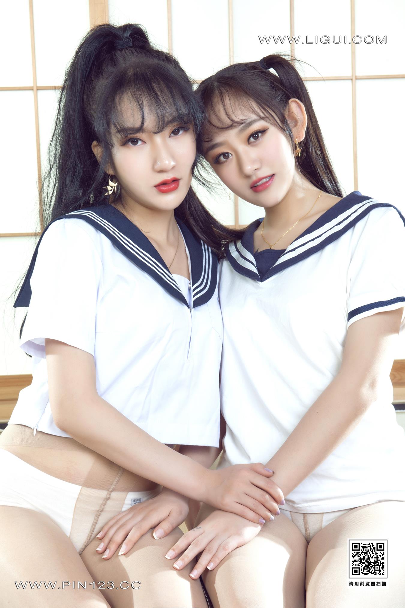 图片[49]-[Ligui丽柜]2023.01.06 双生花-花季岁月 小熊＆汐汐[48+1P] – 速更版-美库