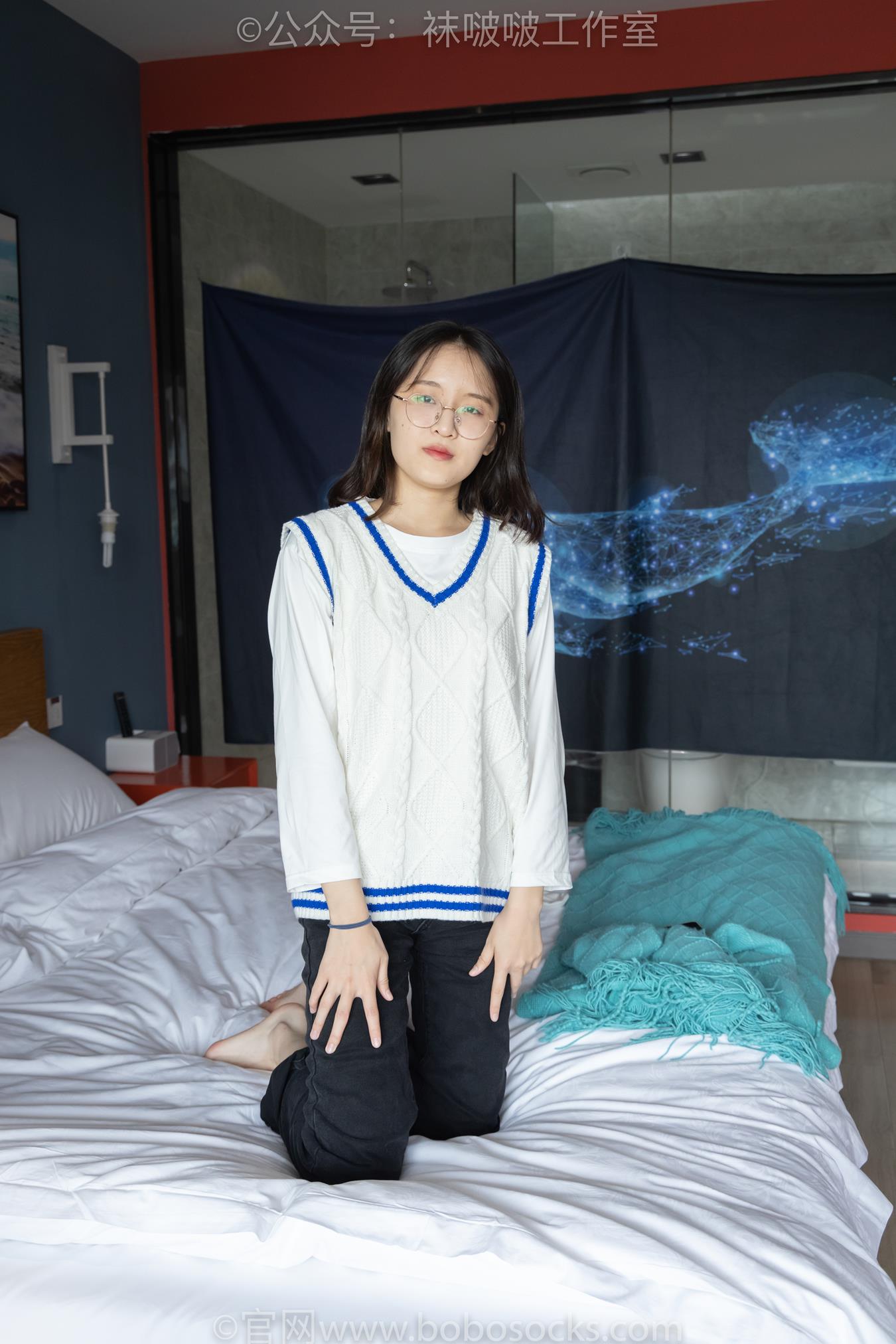 图片[106]-[BoBoSocks袜啵啵]积分限定作品 NO.007 熊熊-运动鞋、白棉袜、裸足[134P] – 速更版-美库