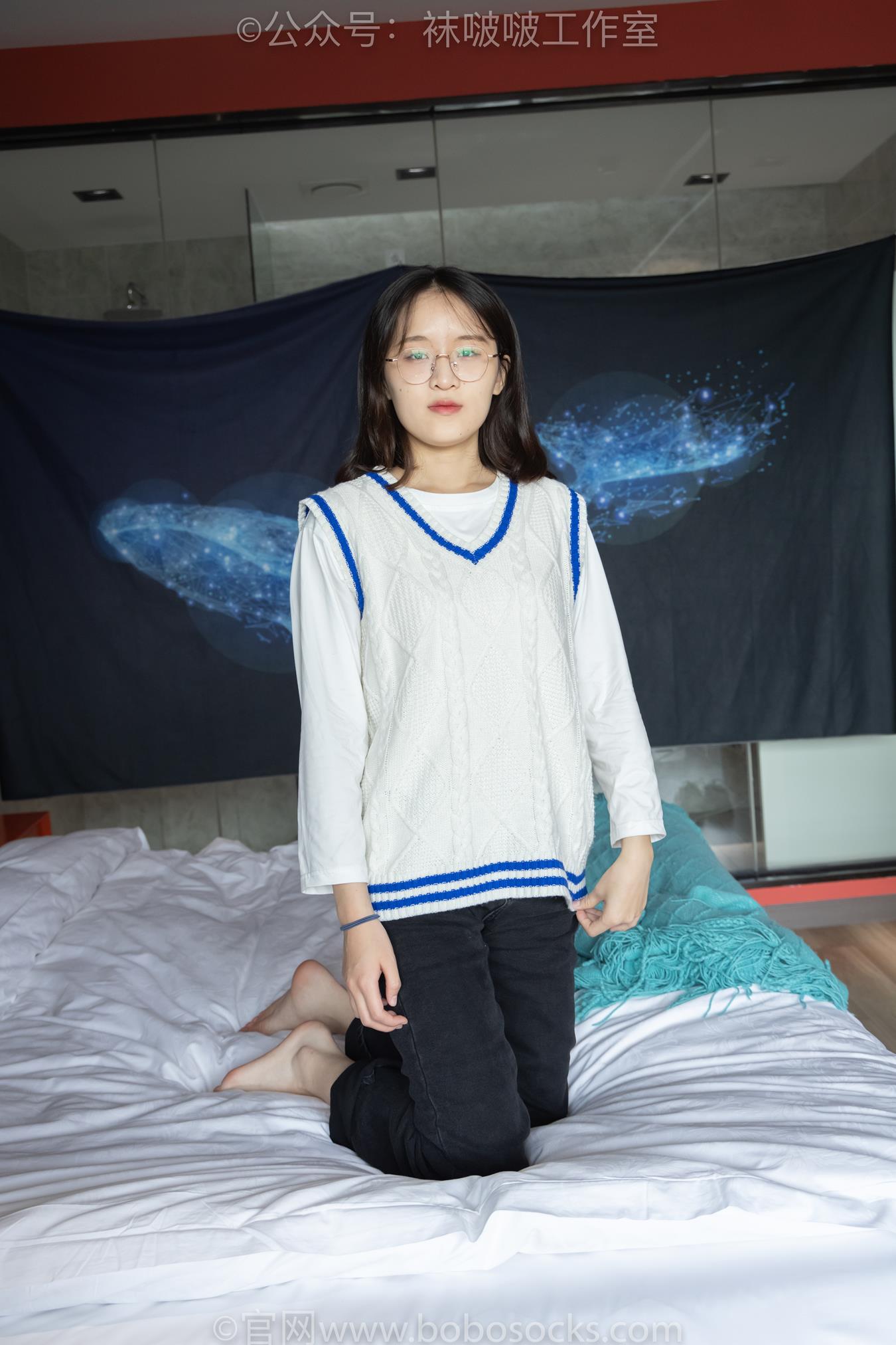 图片[107]-[BoBoSocks袜啵啵]积分限定作品 NO.007 熊熊-运动鞋、白棉袜、裸足[134P] – 速更版-美库