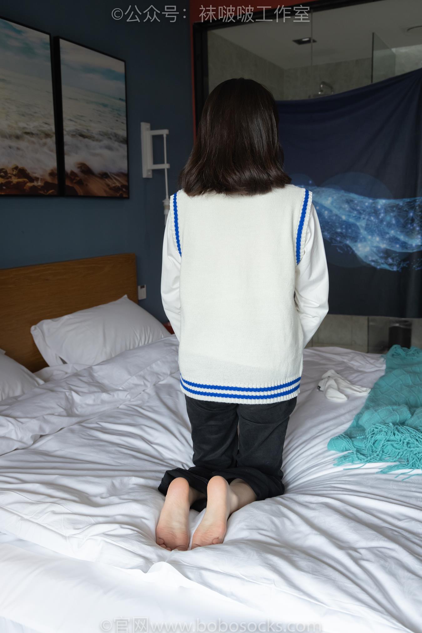 图片[116]-[BoBoSocks袜啵啵]积分限定作品 NO.007 熊熊-运动鞋、白棉袜、裸足[134P] – 速更版-美库