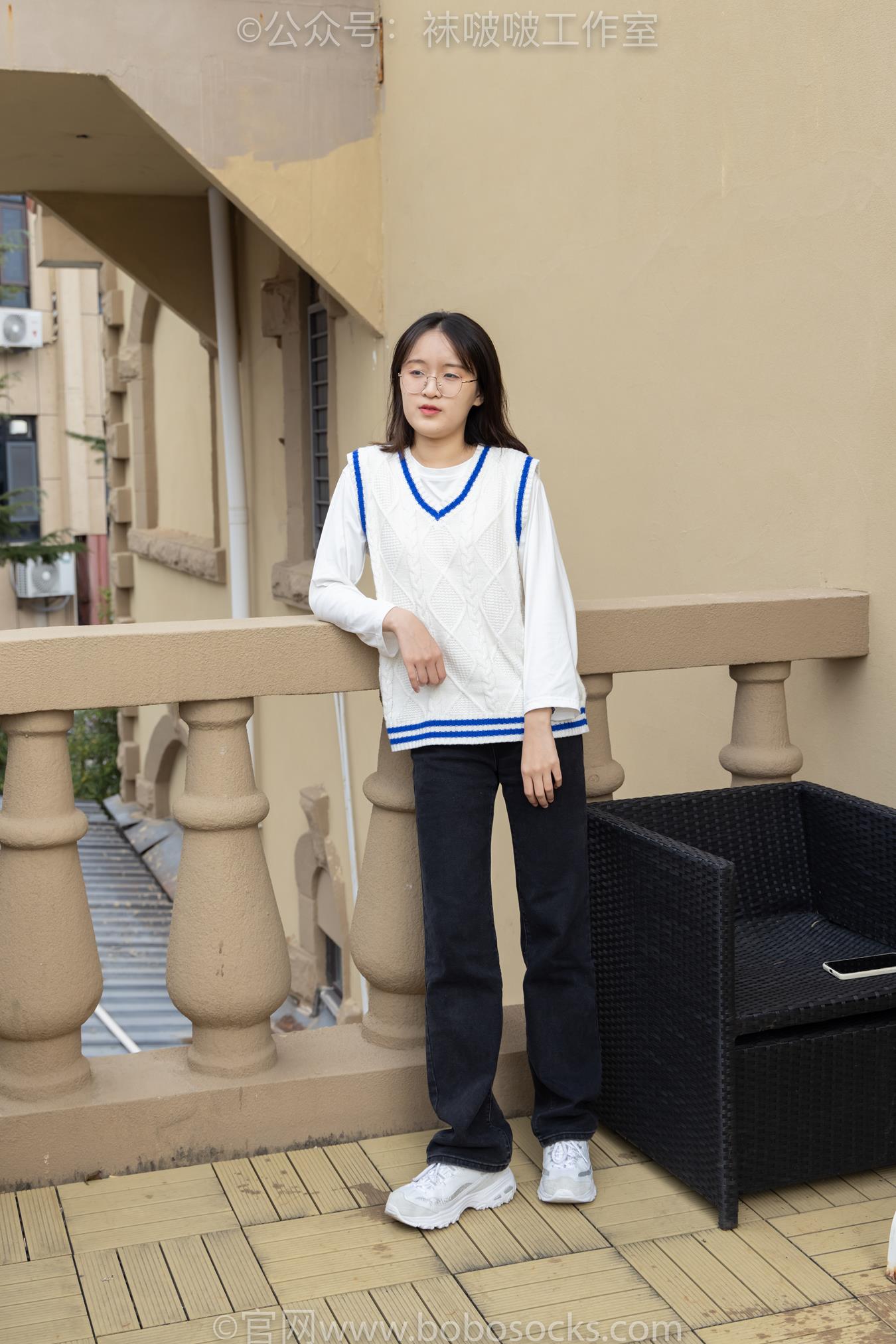 图片[129]-[BoBoSocks袜啵啵]积分限定作品 NO.007 熊熊-运动鞋、白棉袜、裸足[134P] – 速更版-美库