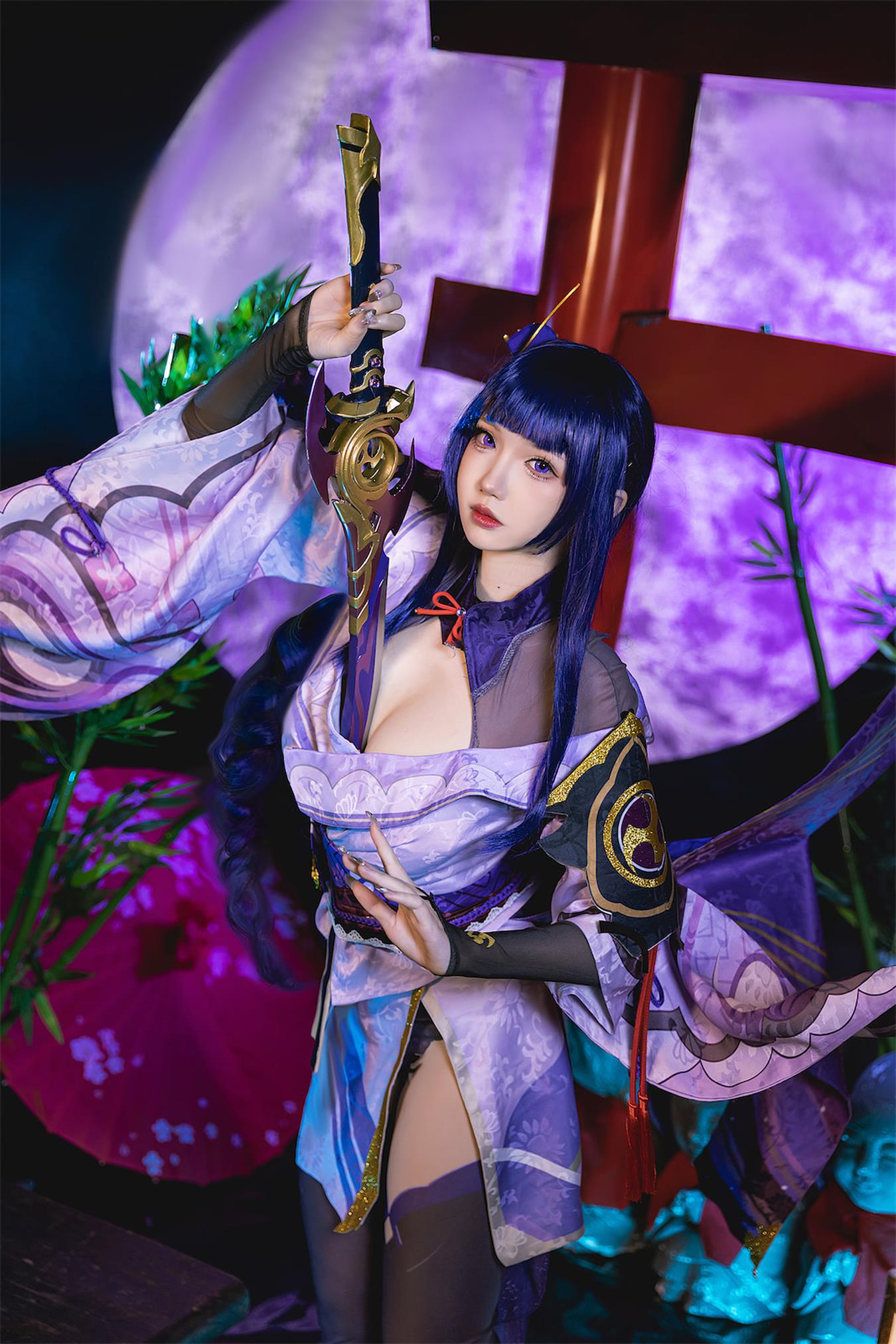 图片[15]-动漫博主 雪晴Astra 雷电将军 [50P] – 速更版-美库