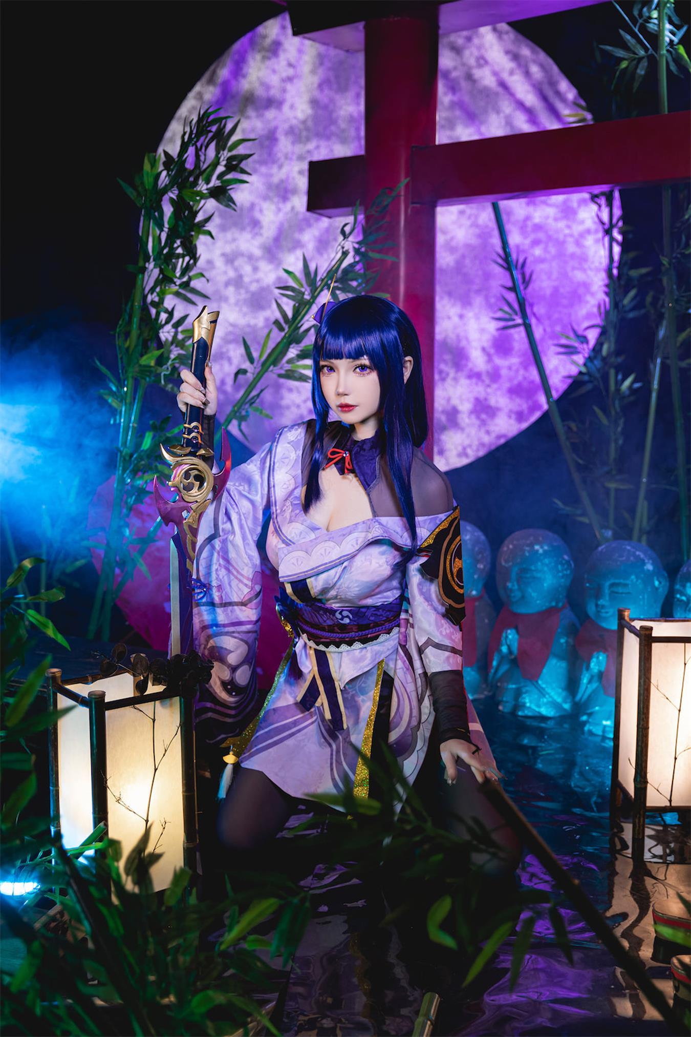 图片[22]-动漫博主 雪晴Astra 雷电将军 [50P] – 速更版-美库