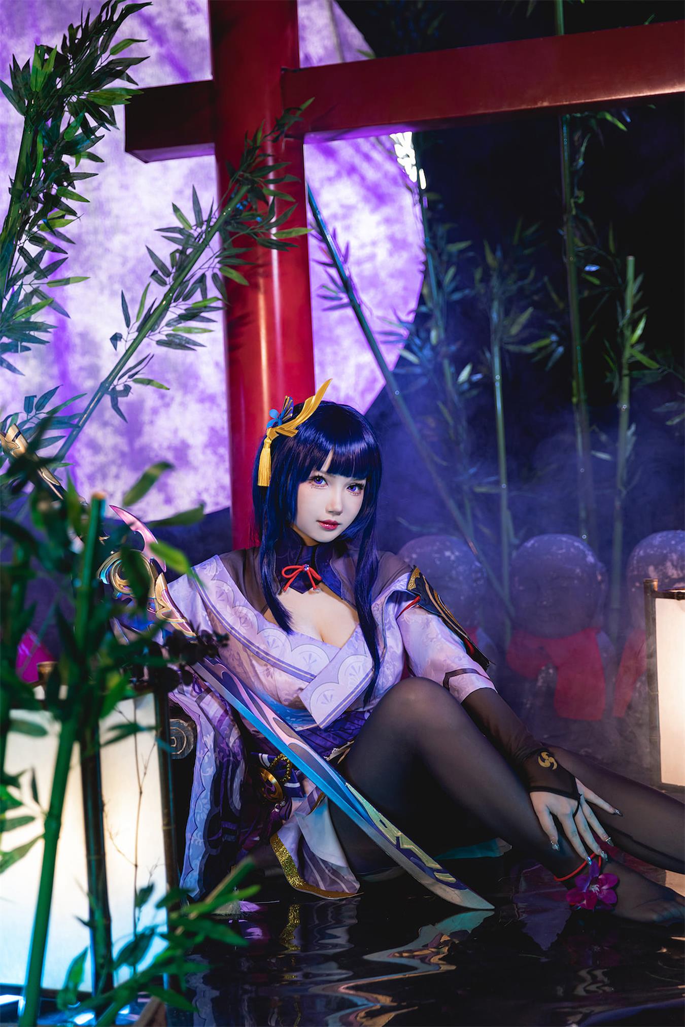 图片[26]-动漫博主 雪晴Astra 雷电将军 [50P] – 速更版-美库