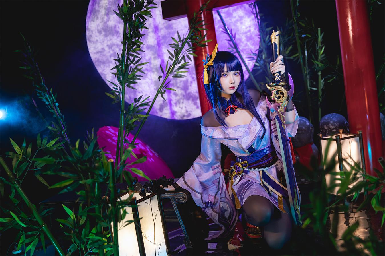 图片[30]-动漫博主 雪晴Astra 雷电将军 [50P] – 速更版-美库