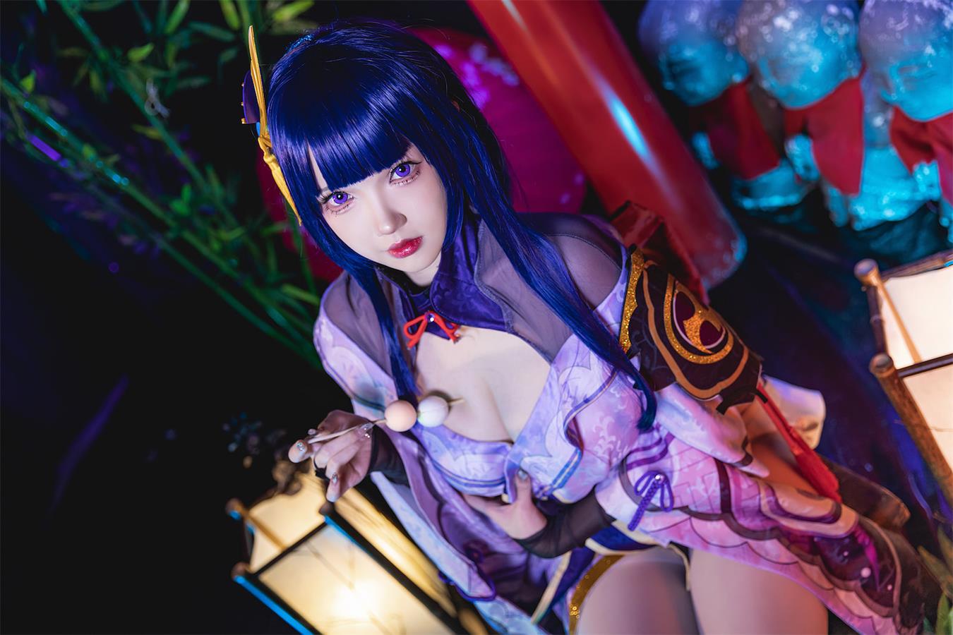 图片[37]-动漫博主 雪晴Astra 雷电将军 [50P] – 速更版-美库