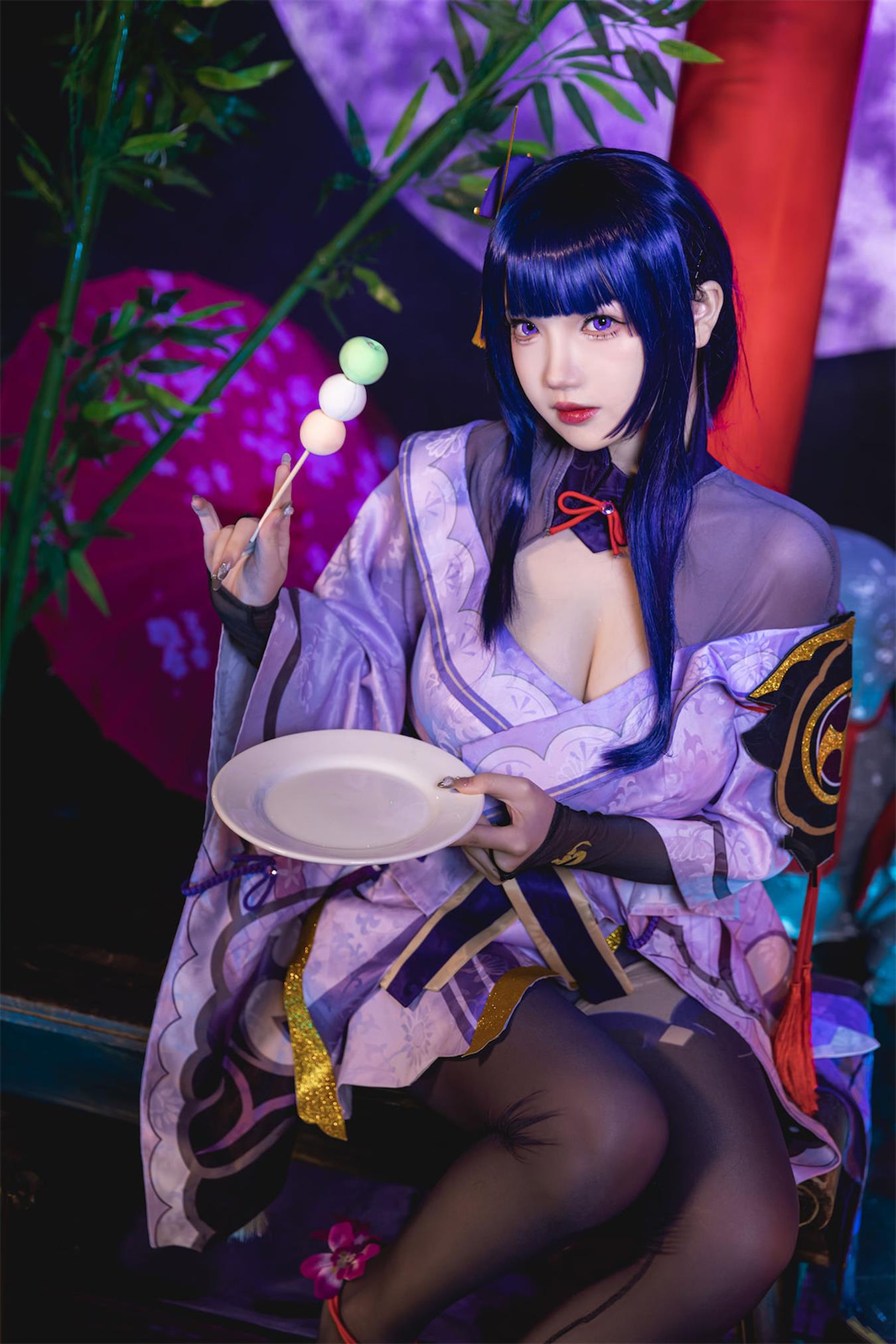 图片[39]-动漫博主 雪晴Astra 雷电将军 [50P] – 速更版-美库