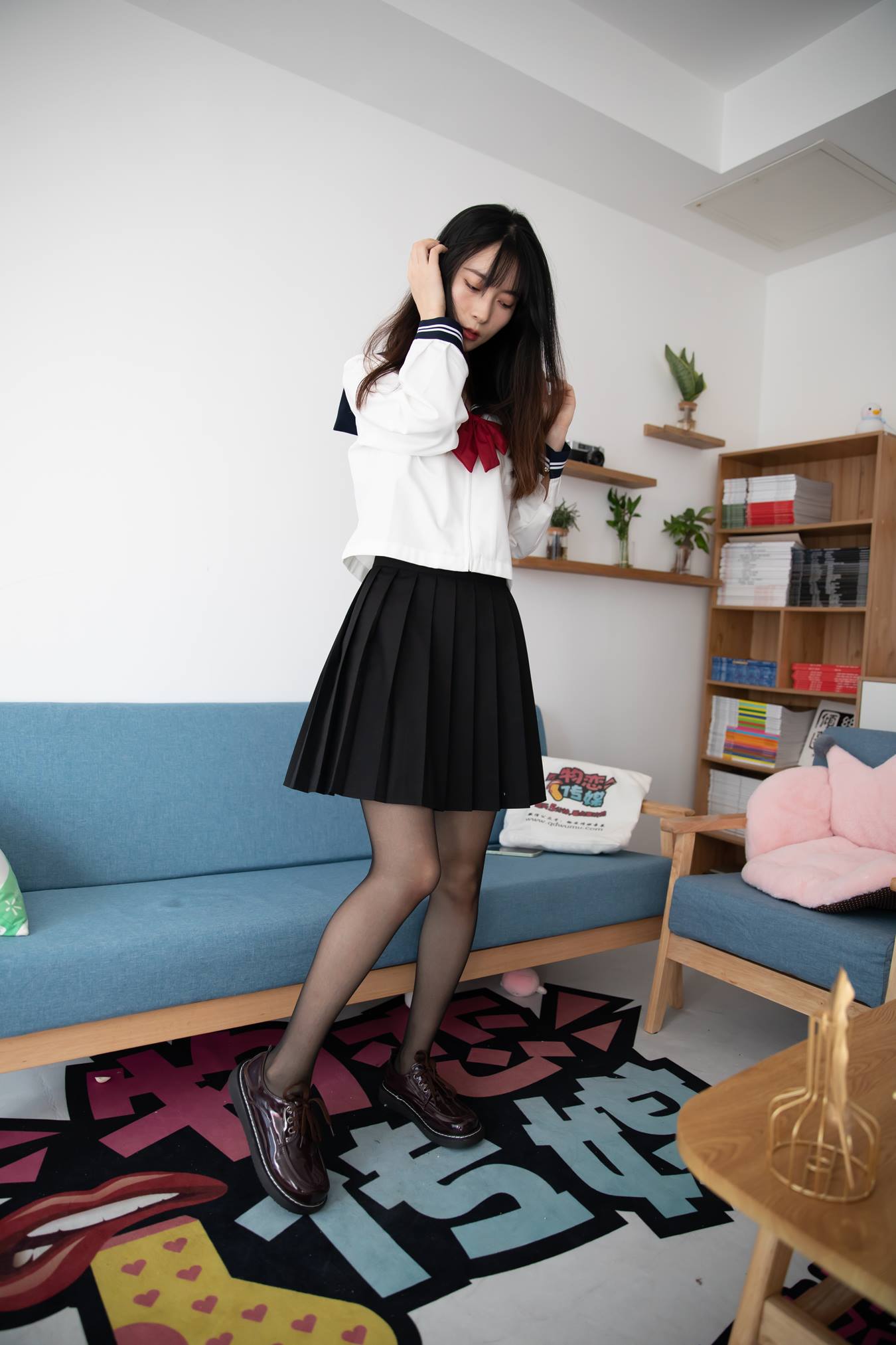 图片[26]-物恋传媒 NO.665 猫耳-桑雪与月 (1) [74P] – 速更版-美库