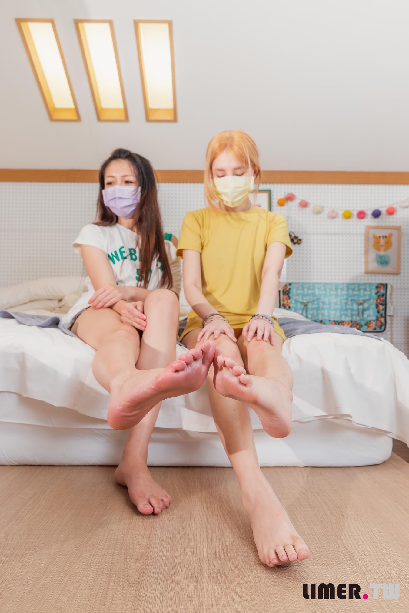 图片[39]-Limerence原创 NO.009 Lori x NaNa 双人互相挠脚底[140P] – 速更版-美库