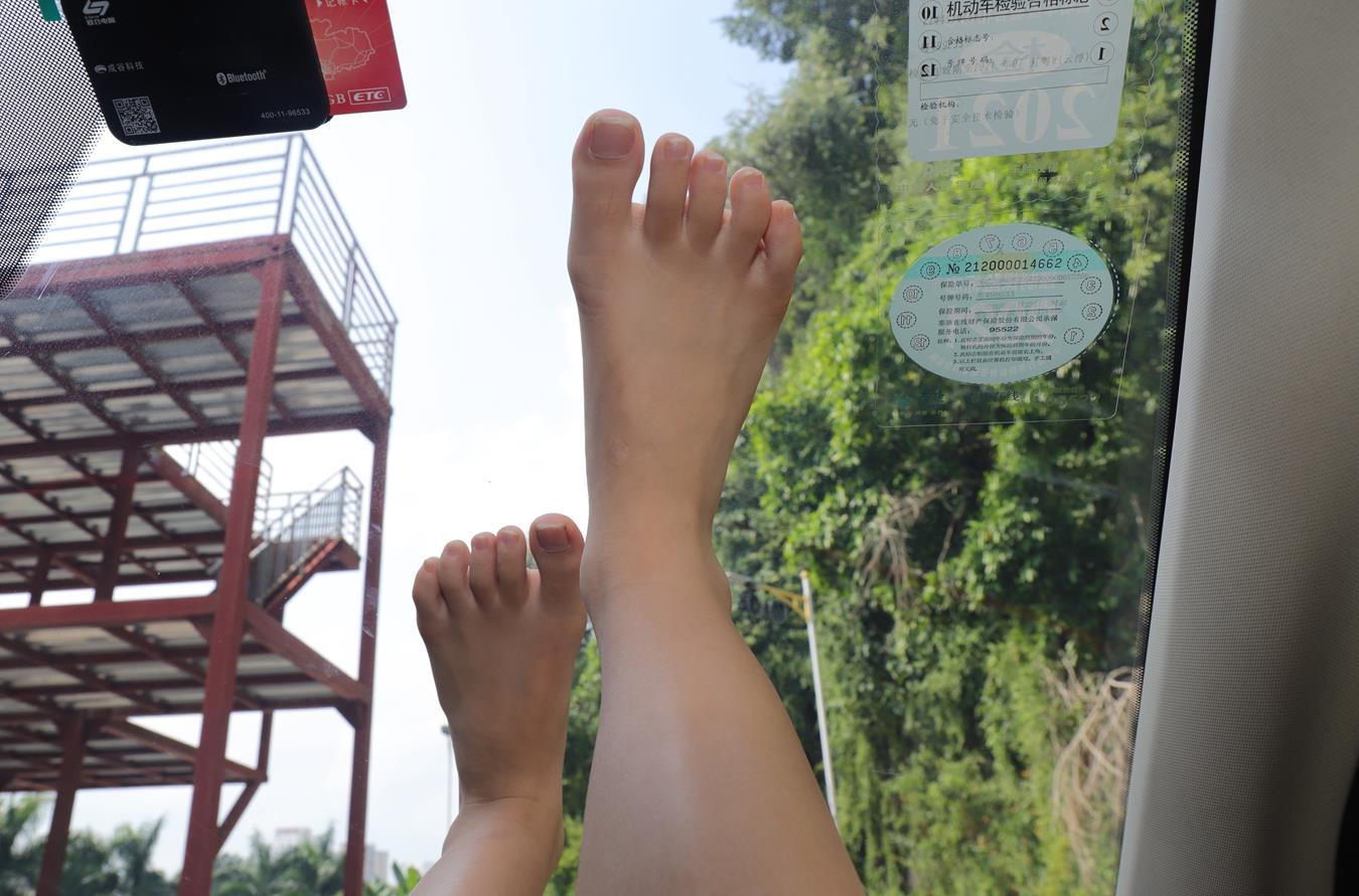 图片[56]-Pary摄影 NO.022 淇淇车内大秀美脚底[124P] – 速更版-美库