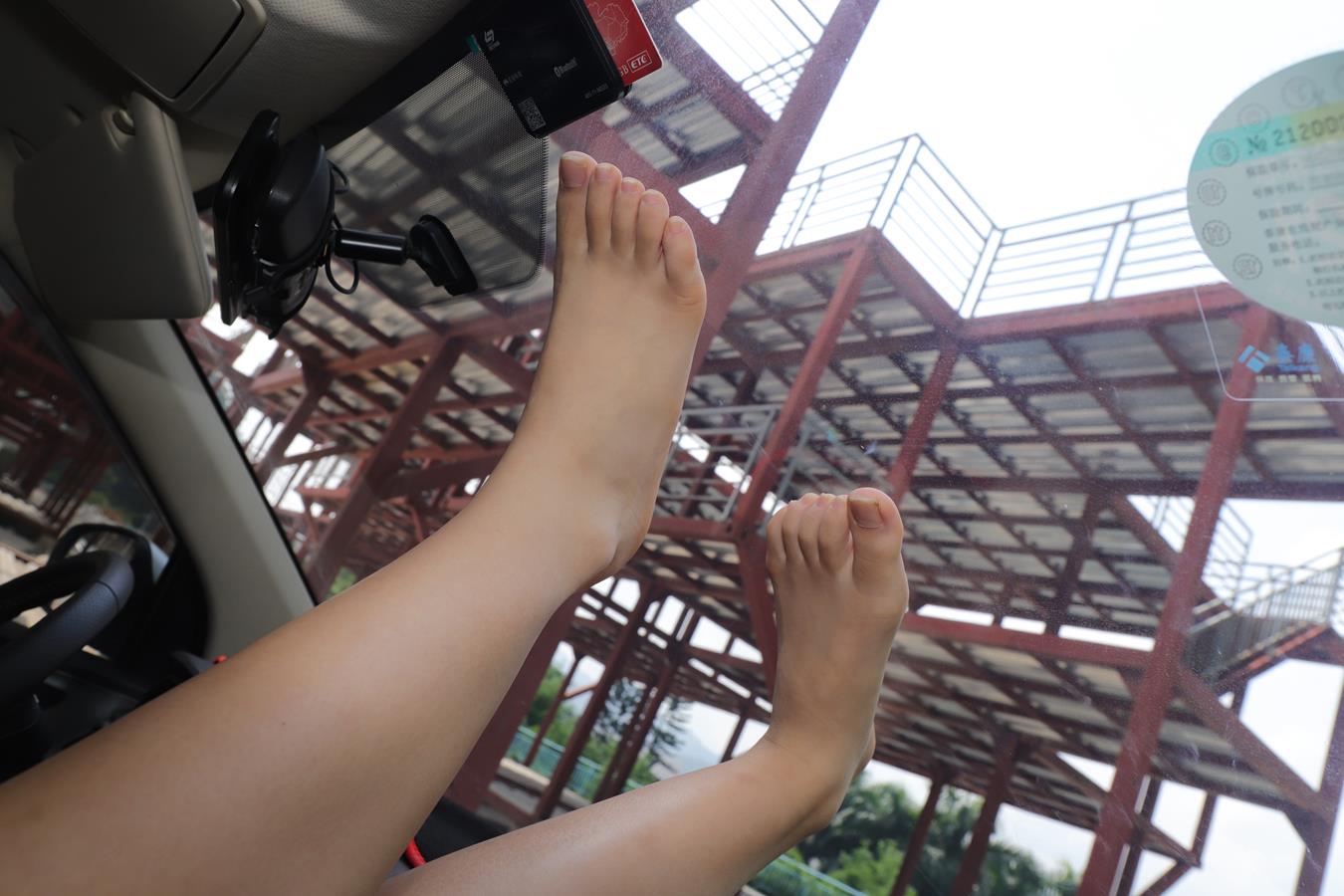 图片[59]-Pary摄影 NO.022 淇淇车内大秀美脚底[124P] – 速更版-美库