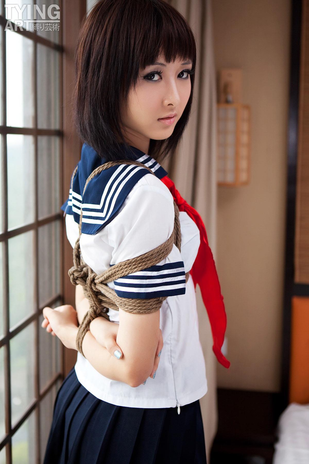 图片[4]-[禁忌摄影]Taboo-love NO.090 TyingArt 縛リ芸術 Shiryl School Girl[27P] – 速更版-美库