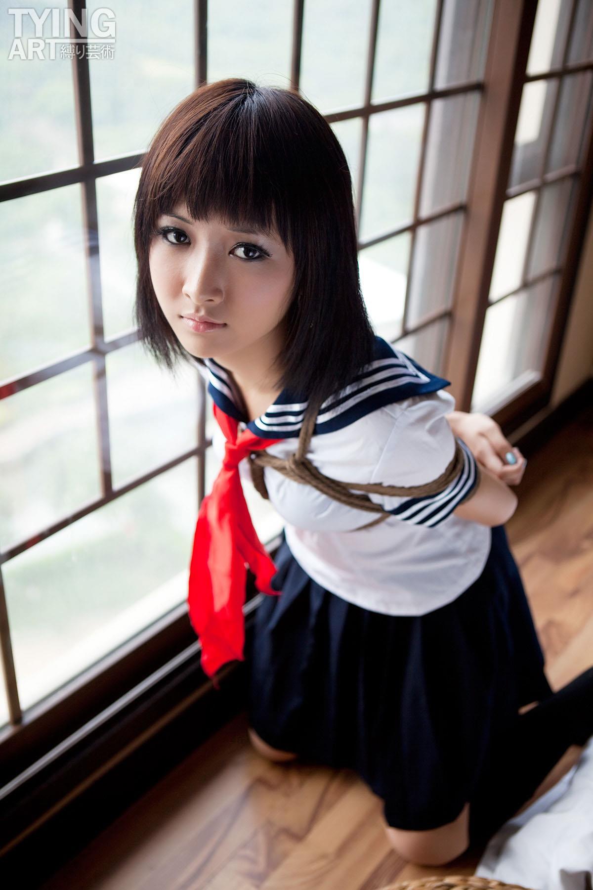 图片[10]-[禁忌摄影]Taboo-love NO.090 TyingArt 縛リ芸術 Shiryl School Girl[27P] – 速更版-美库