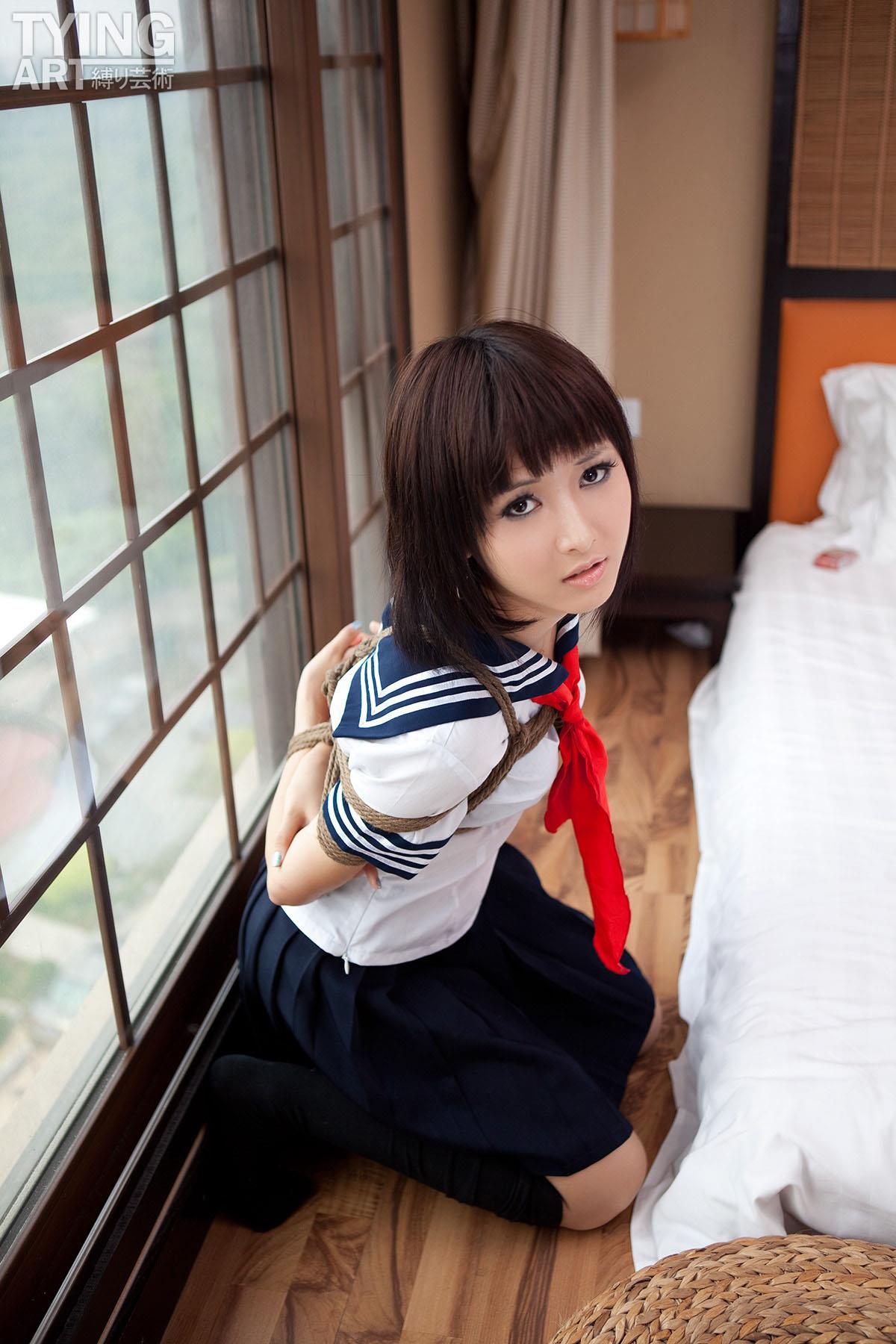 图片[13]-[禁忌摄影]Taboo-love NO.090 TyingArt 縛リ芸術 Shiryl School Girl[27P] – 速更版-美库