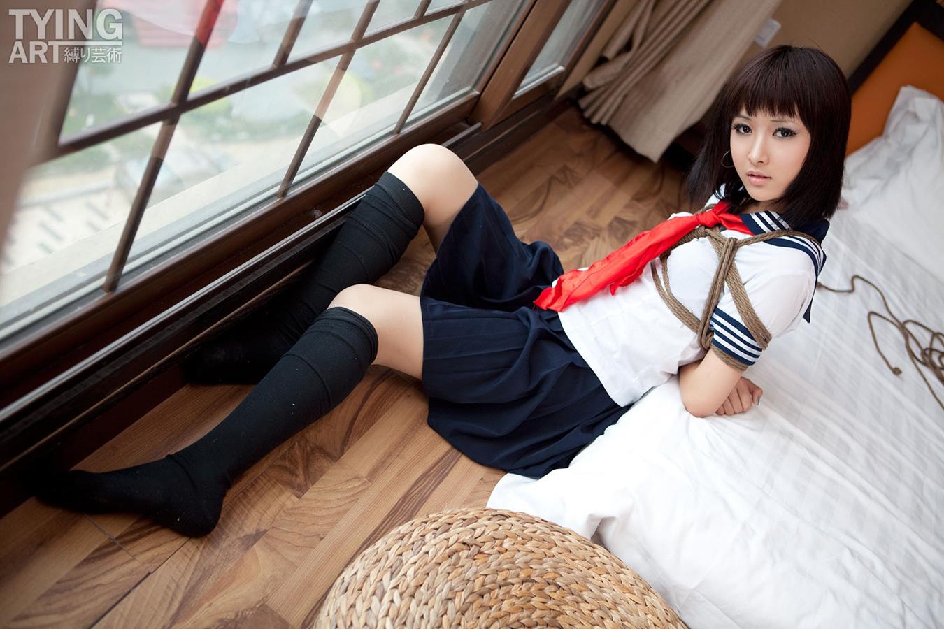 图片[18]-[禁忌摄影]Taboo-love NO.090 TyingArt 縛リ芸術 Shiryl School Girl[27P] – 速更版-美库