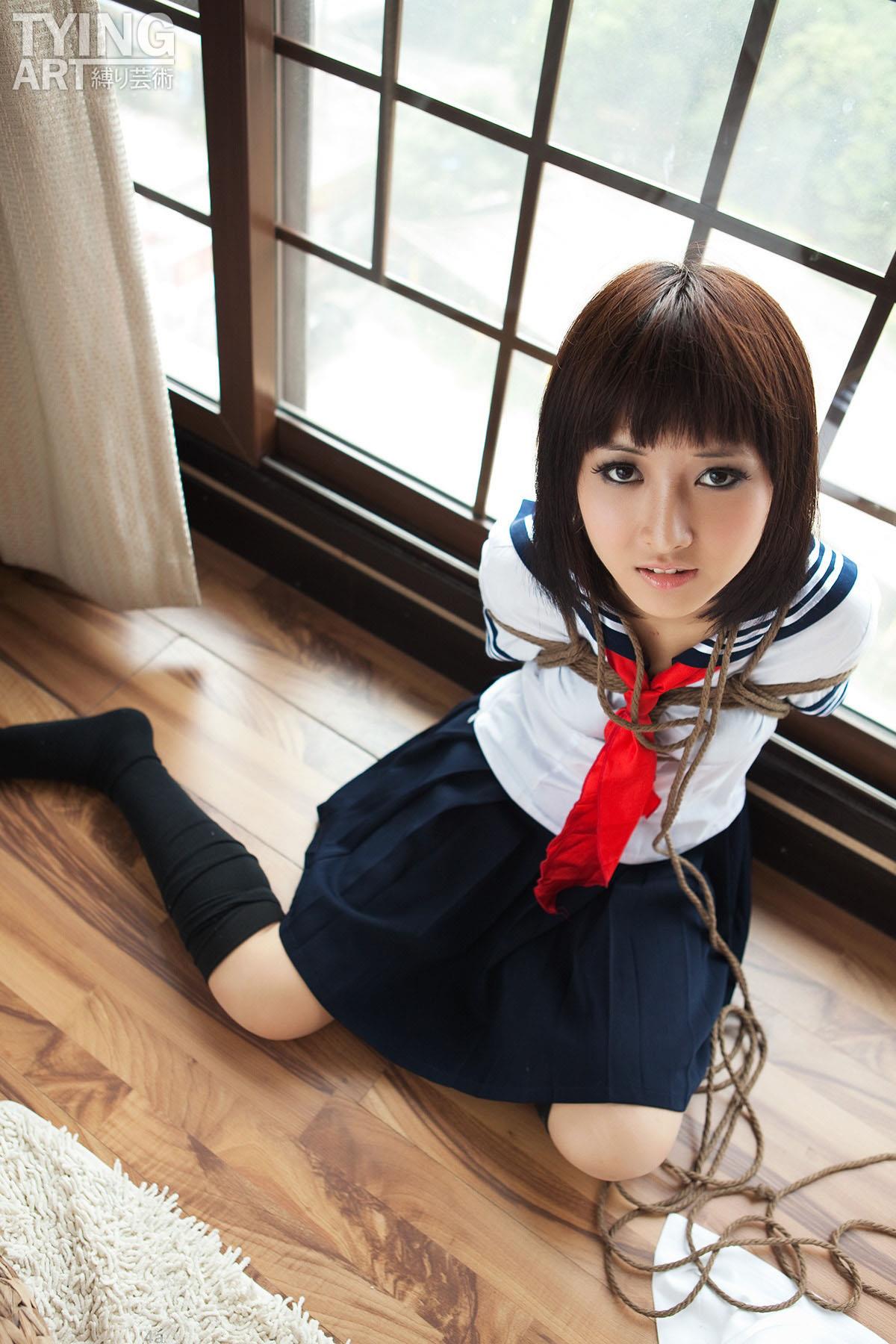 图片[20]-[禁忌摄影]Taboo-love NO.090 TyingArt 縛リ芸術 Shiryl School Girl[27P] – 速更版-美库