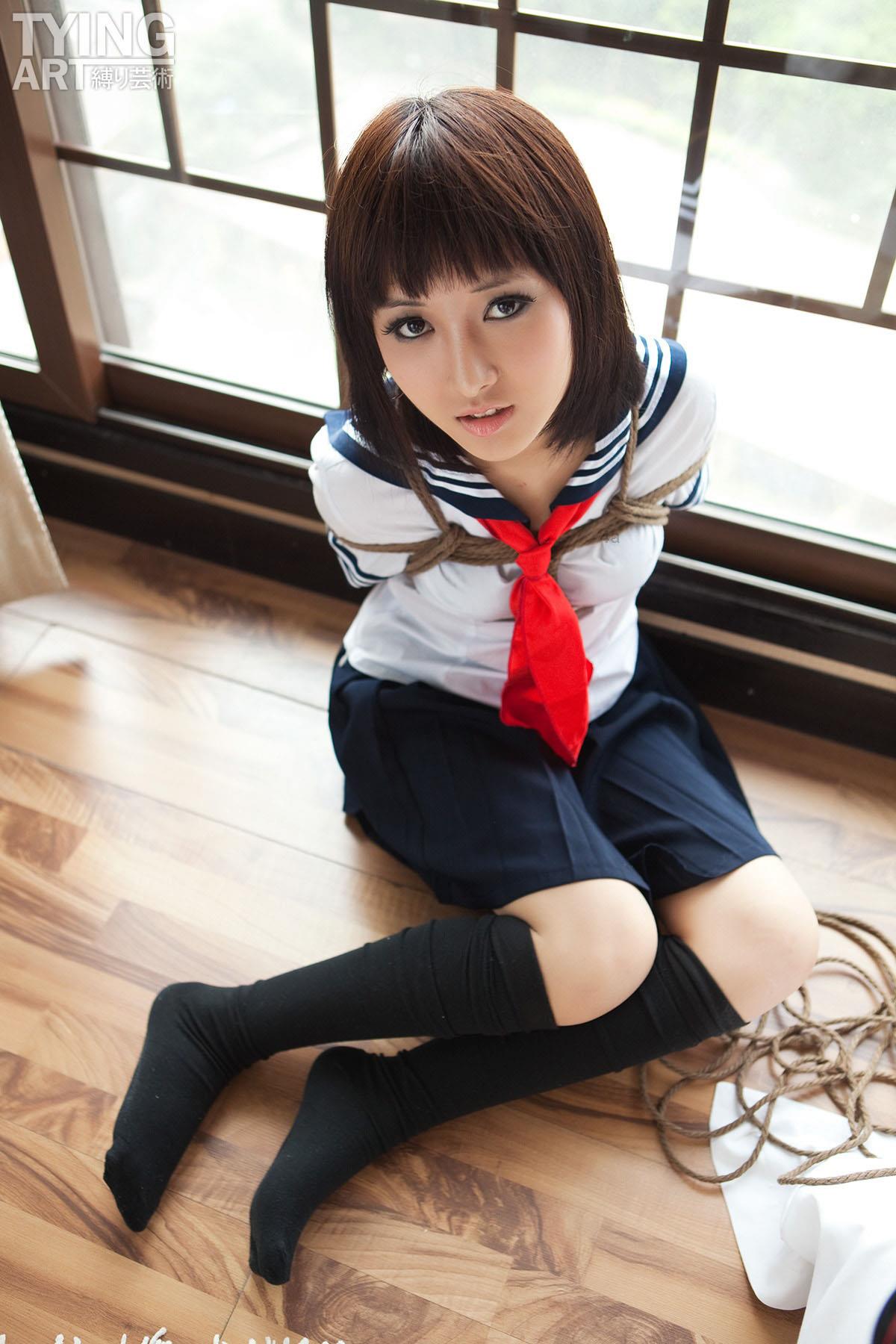 图片[23]-[禁忌摄影]Taboo-love NO.090 TyingArt 縛リ芸術 Shiryl School Girl[27P] – 速更版-美库